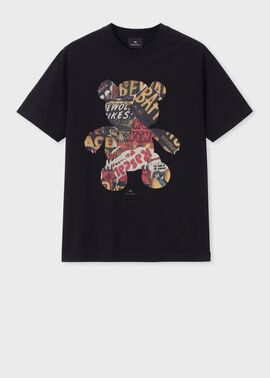 "Collaged Bear" Tシャツ