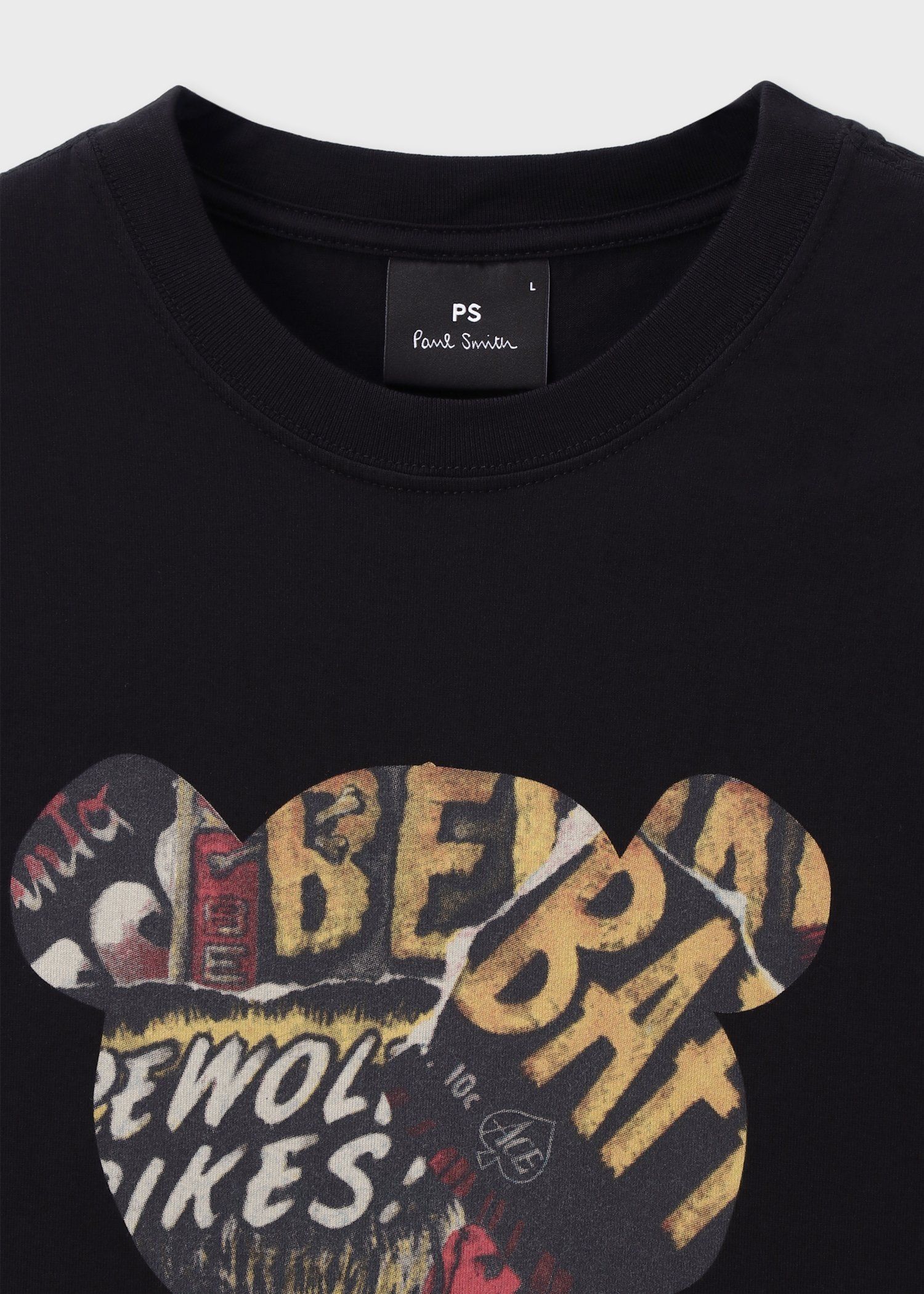 "Collaged Bear" Tシャツ