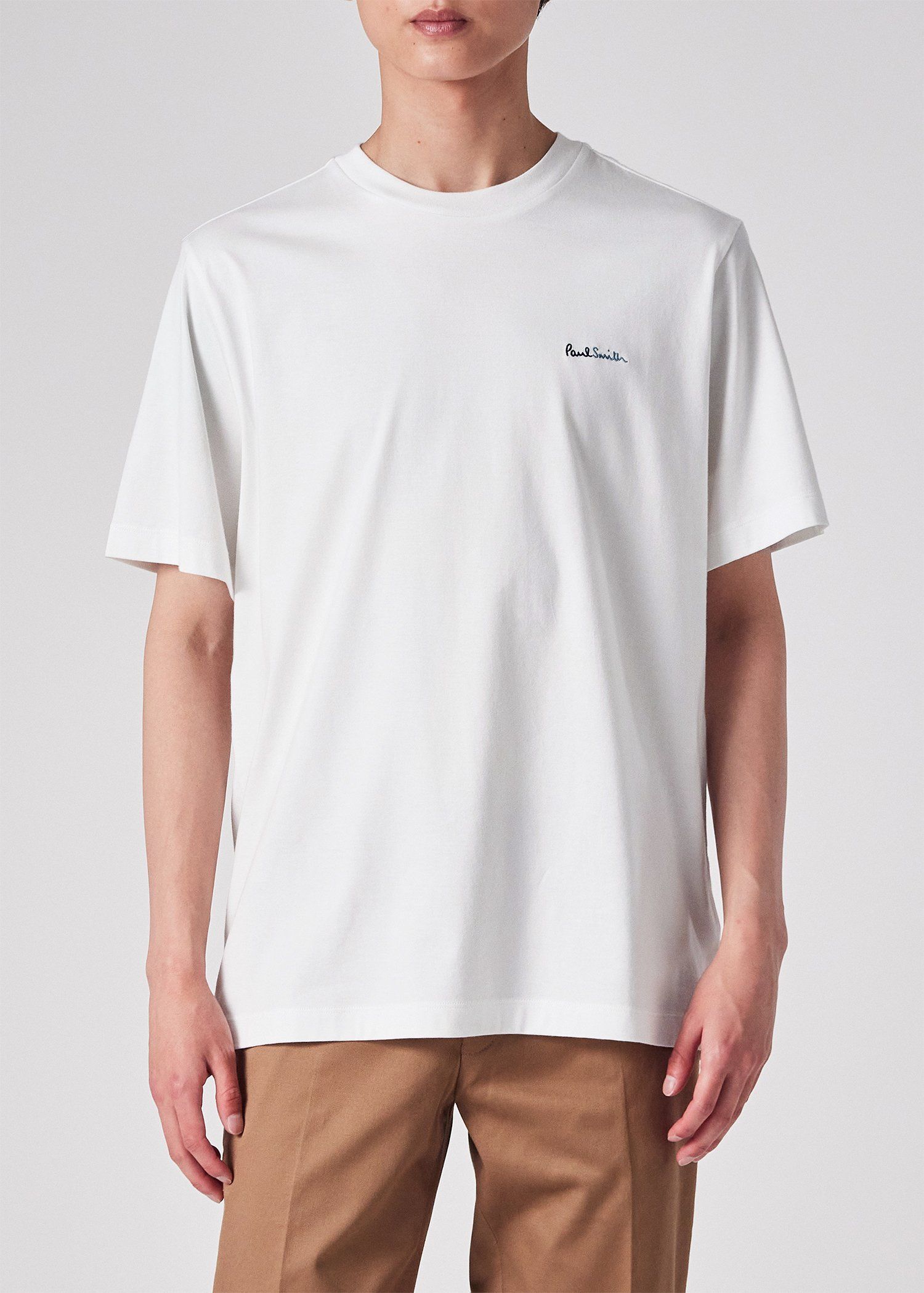 バイカラーロゴ Tシャツ
