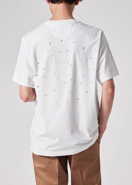 バイカラーロゴ Tシャツ（ホワイト） ｜ポール・スミス