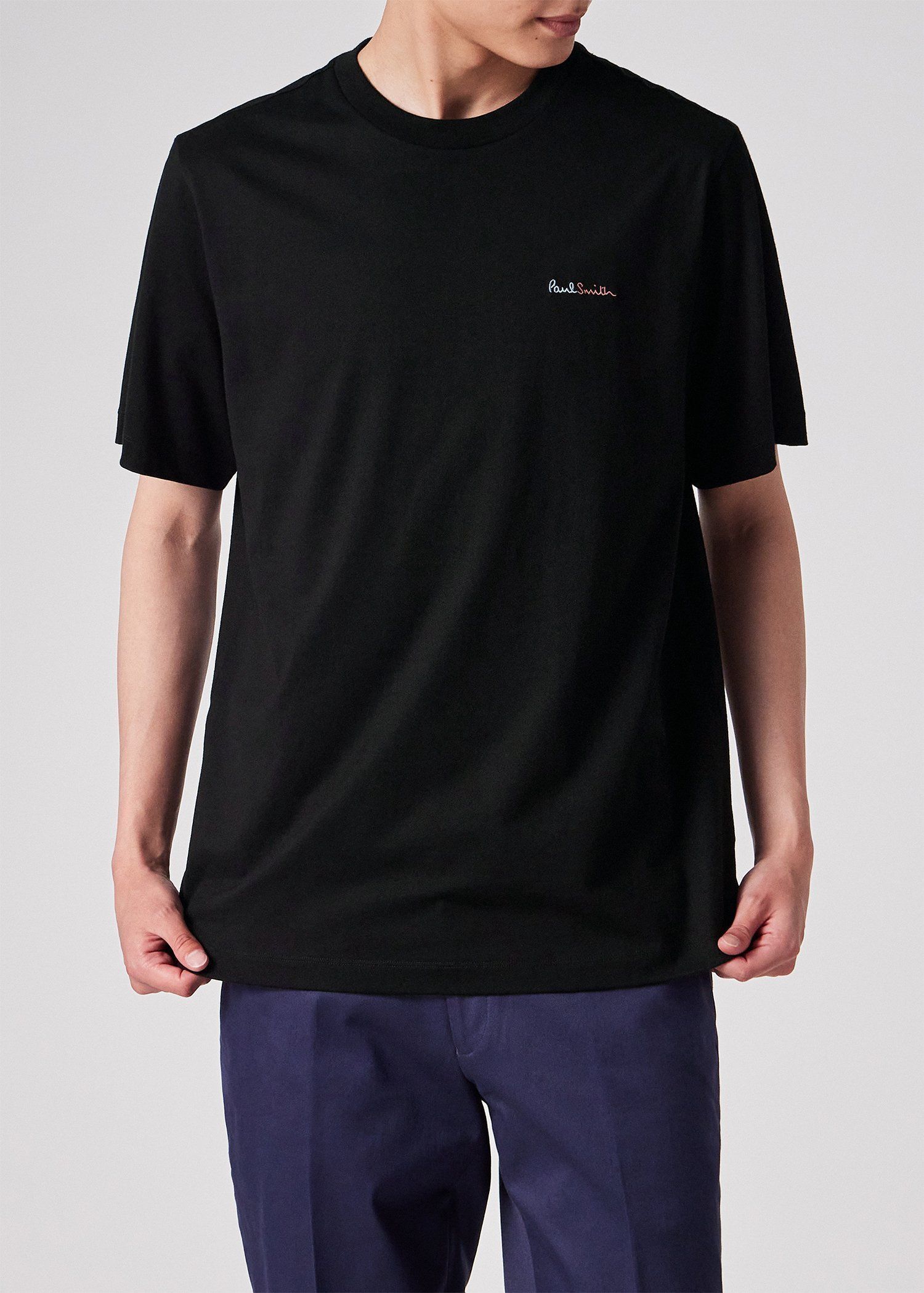 バイカラーロゴ Tシャツ
