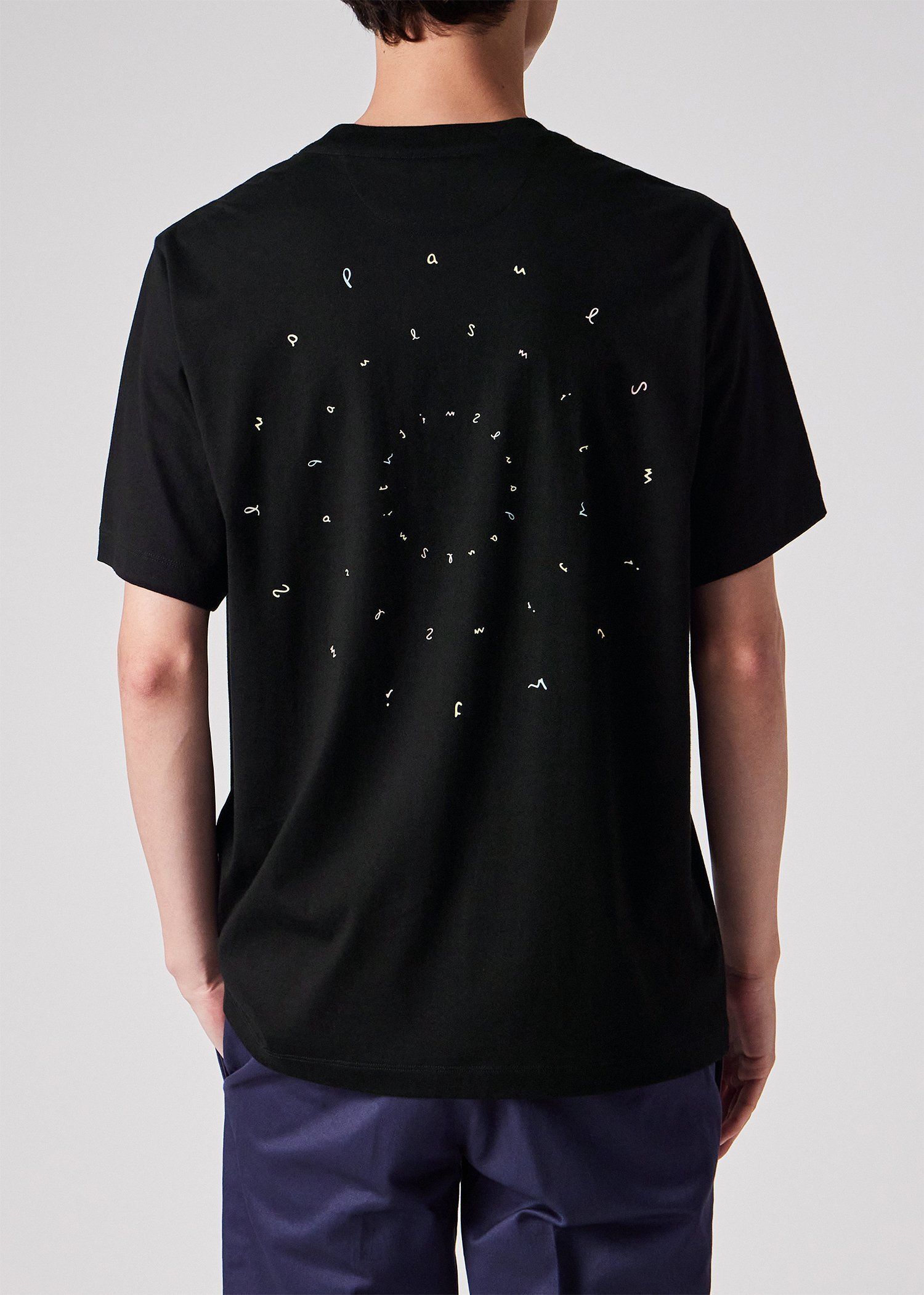 バイカラーロゴ Tシャツ