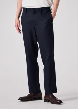 ソフトツイル ストレッチ トラウザーズ（ネイビー） ｜ポール