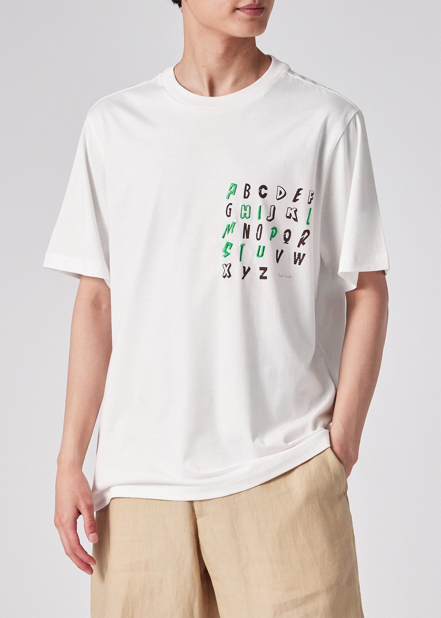 "Alphabet" Tシャツ
