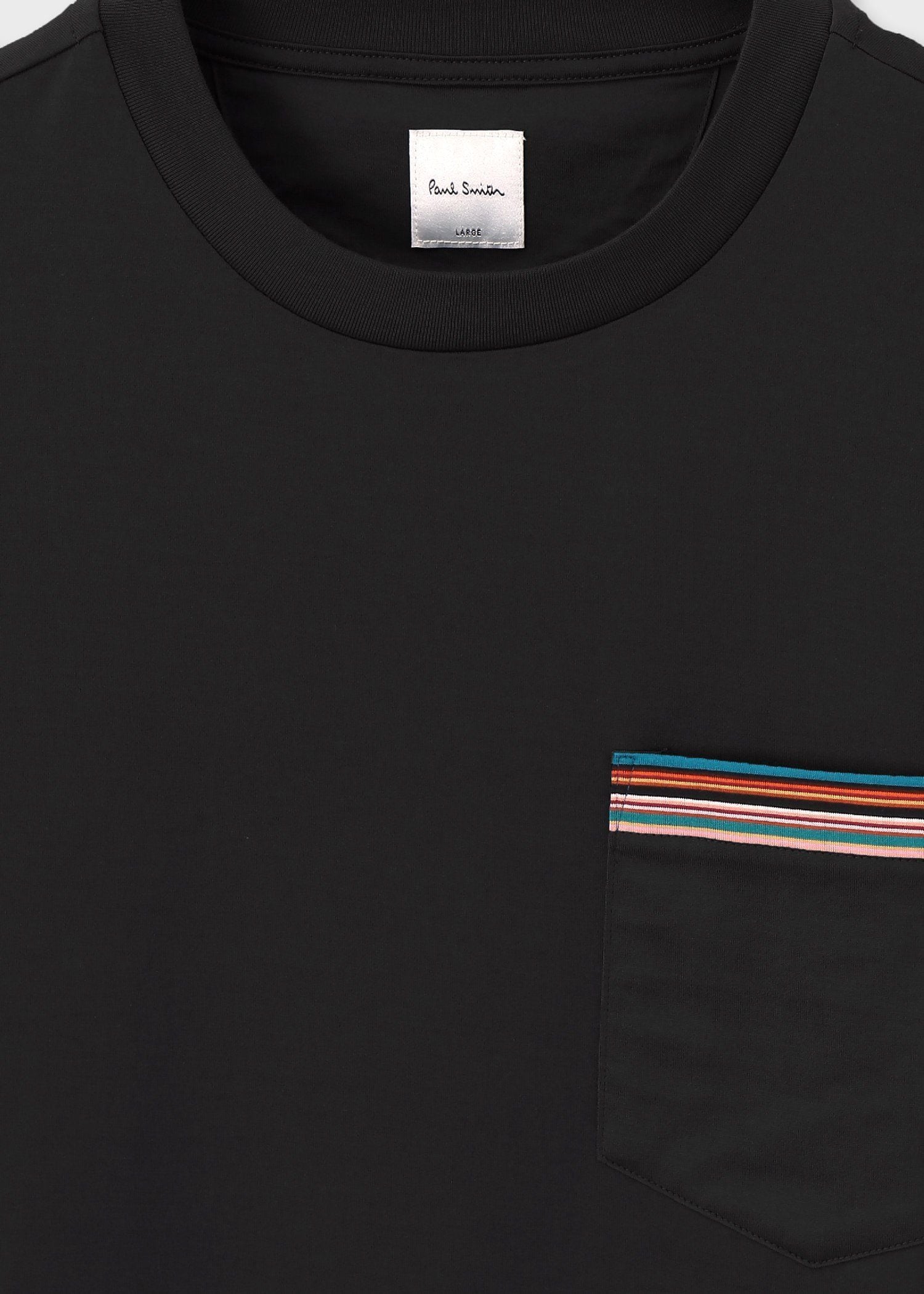 【Paul Smith】シグネチャーストライプポケット 半袖 カットソー シグネチャーストライプポケット 半袖カットソー ｜ポール・スミス