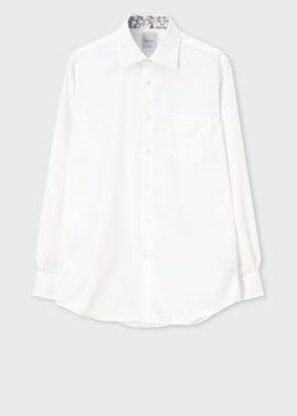 ジオメトリックダイヤ ドレスシャツ