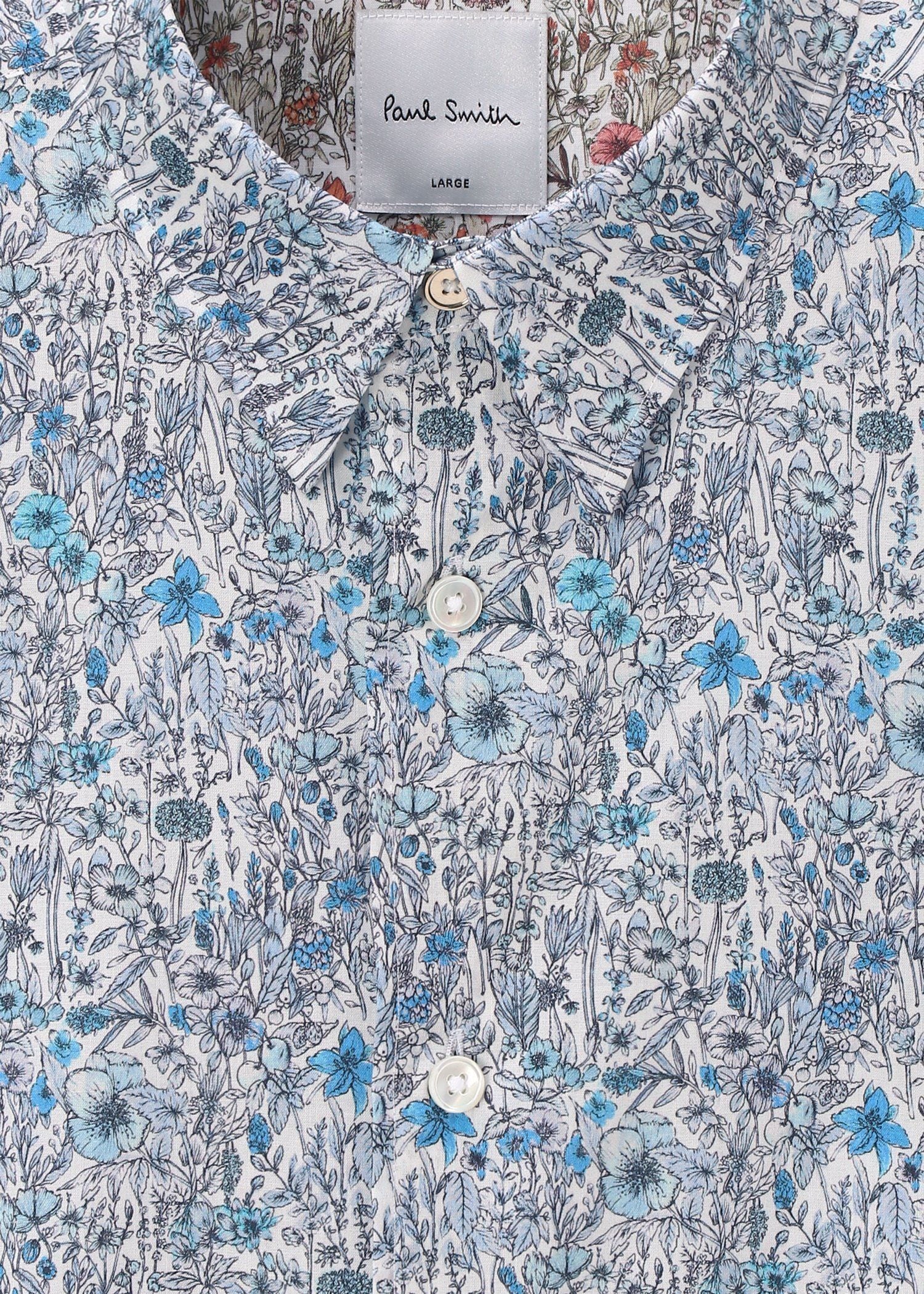 "Garden Floral" 半袖シャツ