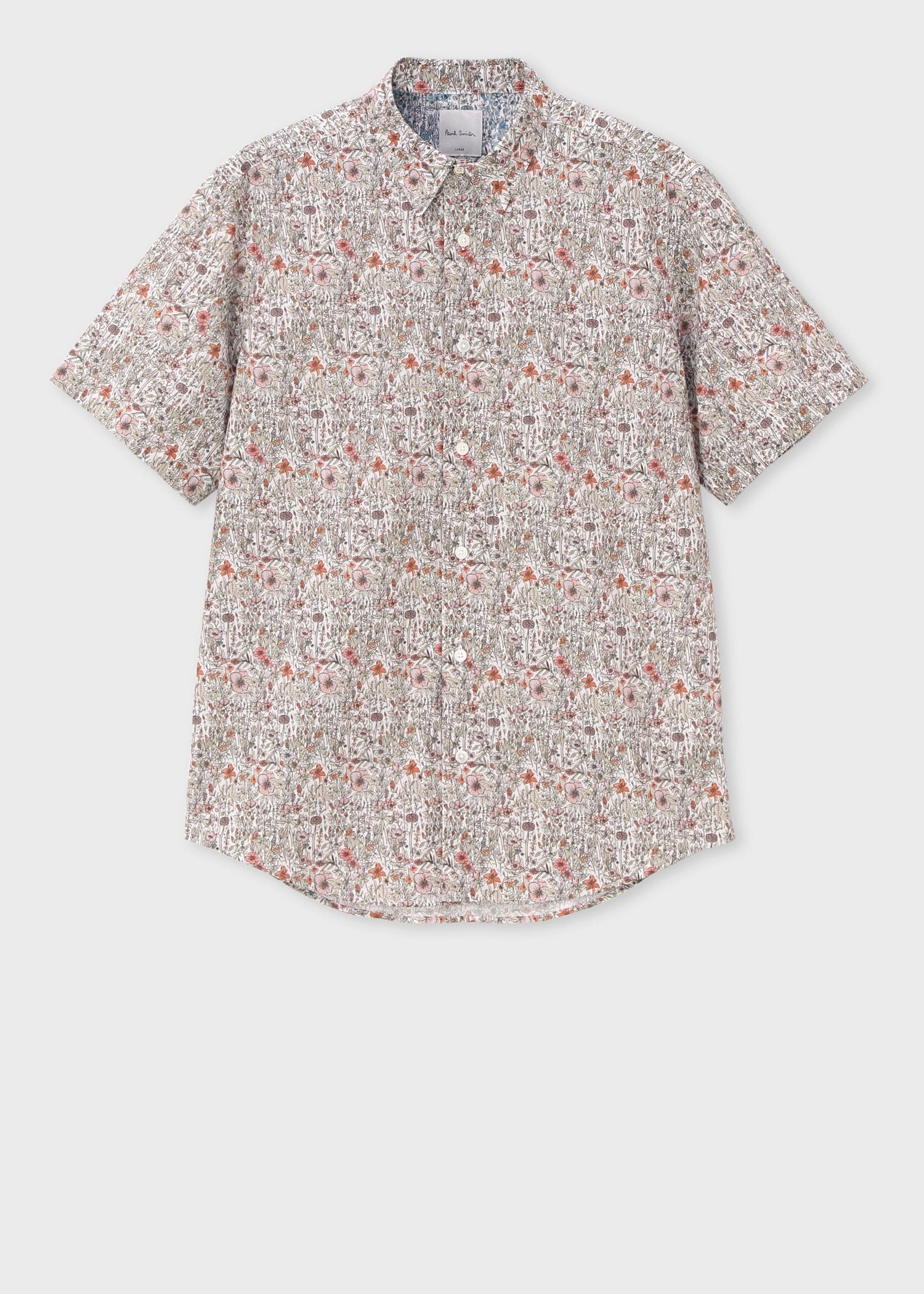 "Garden Floral" 半袖シャツ