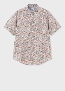"Garden Floral" 半袖シャツ