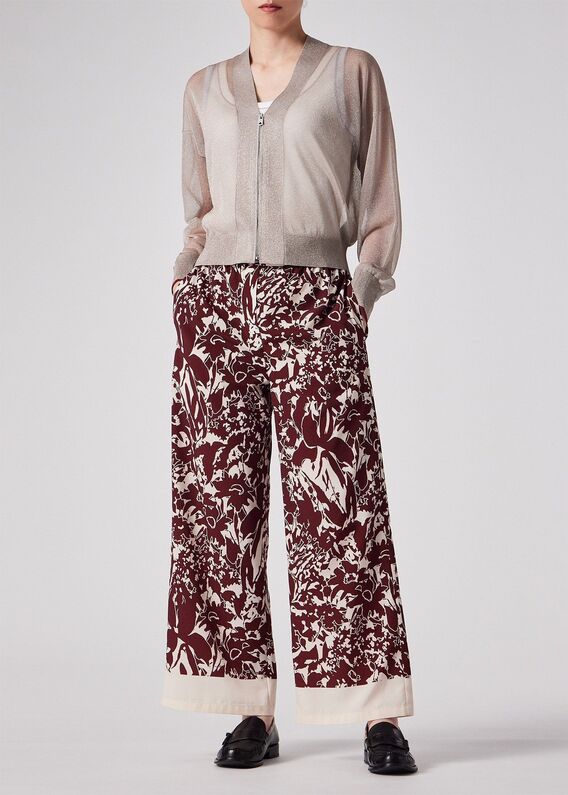 PS Paul Smith ウィメンズ スワール ラメニット PS Paul Smith ニット セーター ウィメンズ コントラストカラー