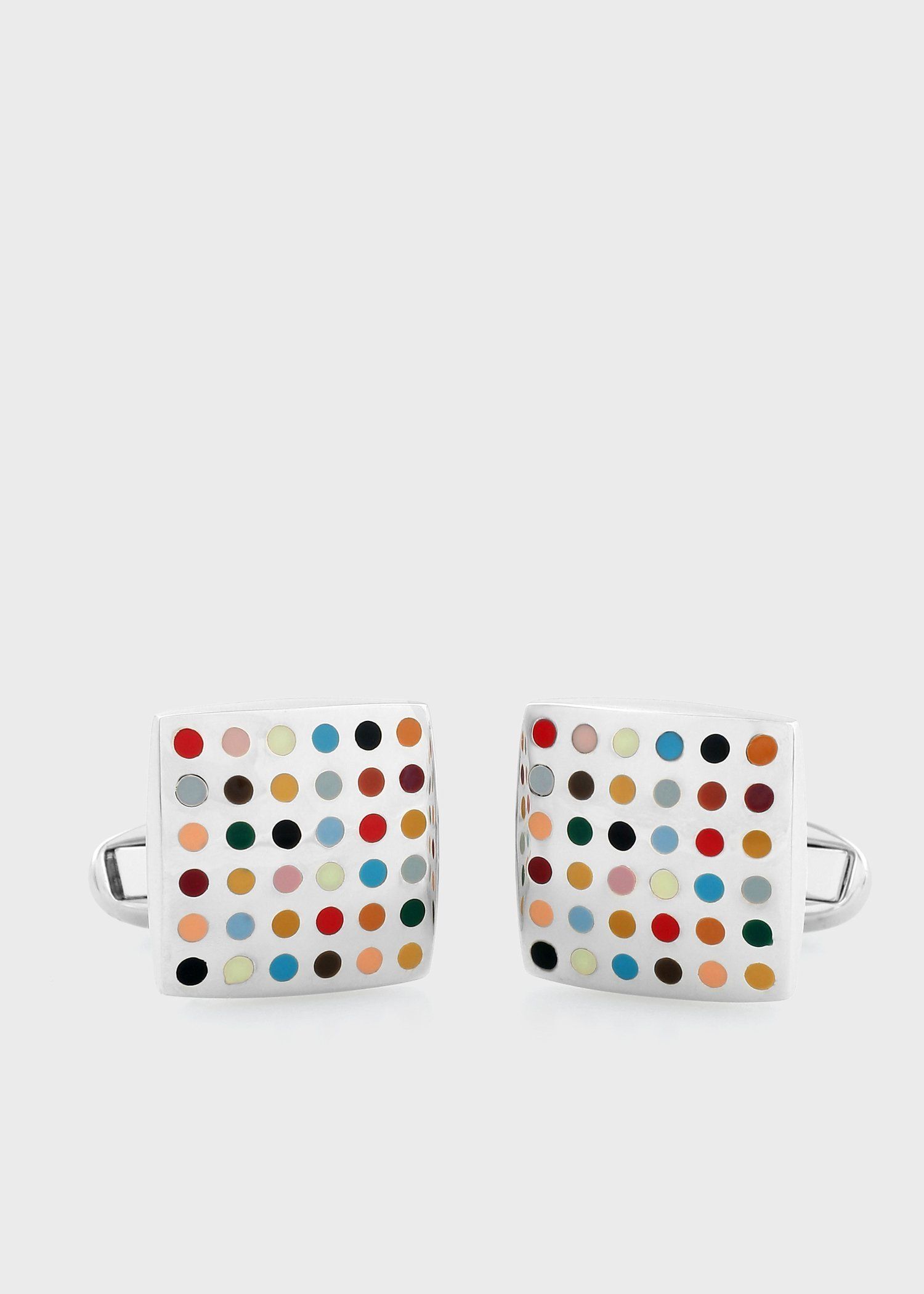 "Signature Stripe Dots" カフス