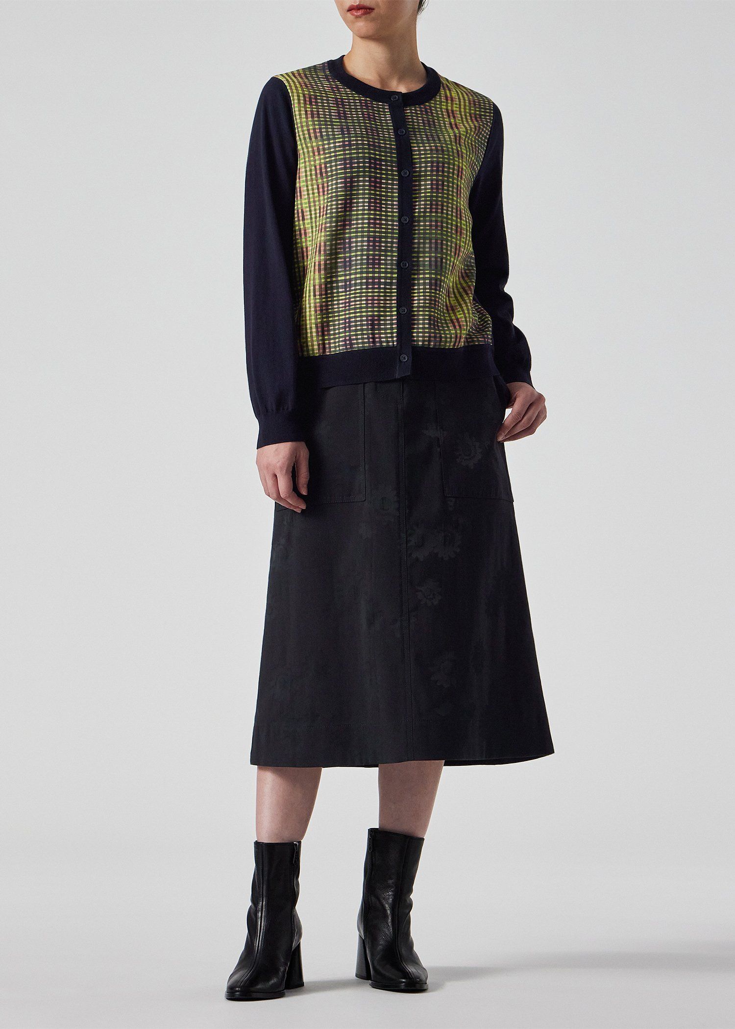 ☆美品 XLサイズ☆ ポールスミス M65 カシミヤ混合 キルティング
