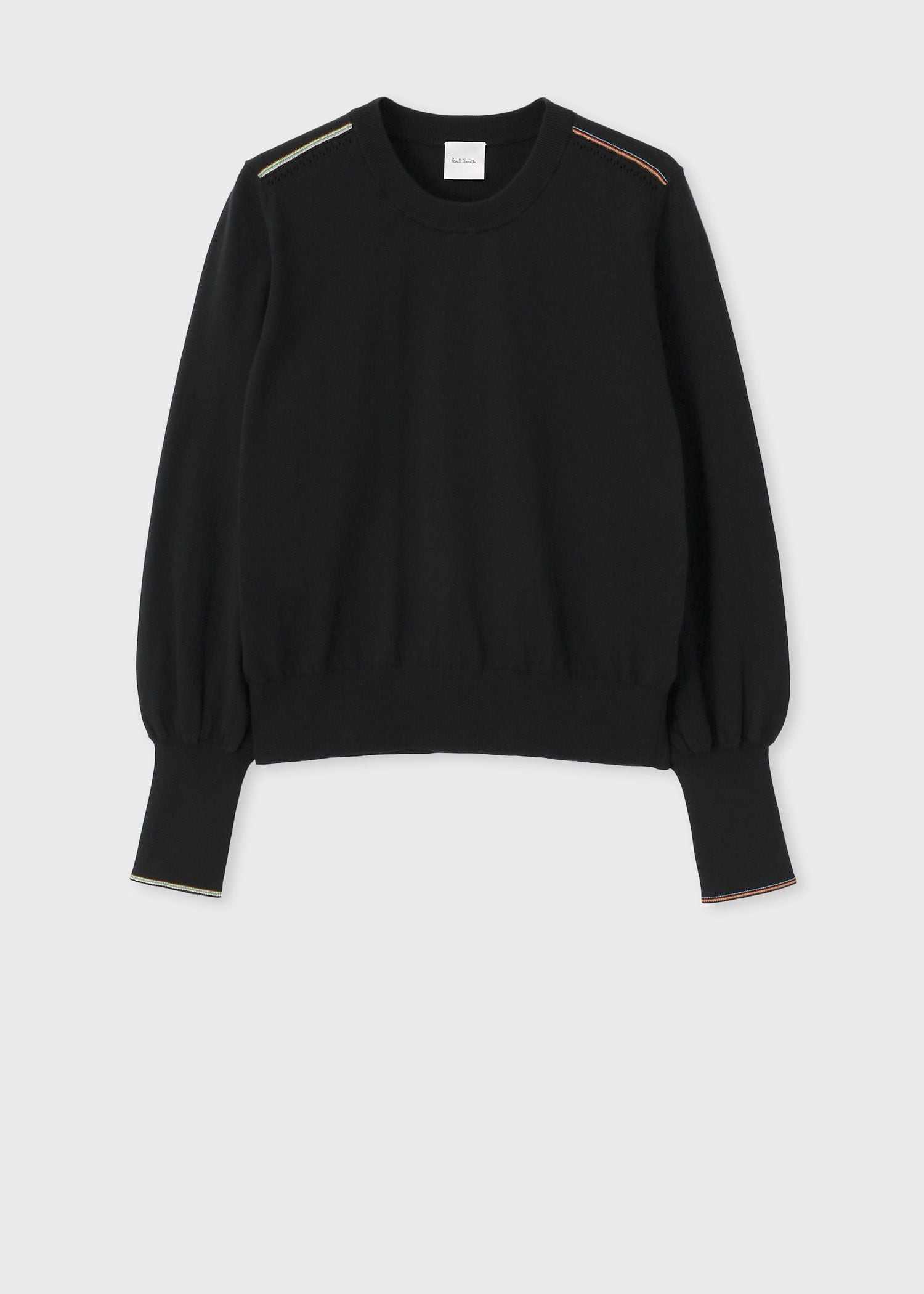 ウィメンズ "Signature Stripe" アイレット ニット