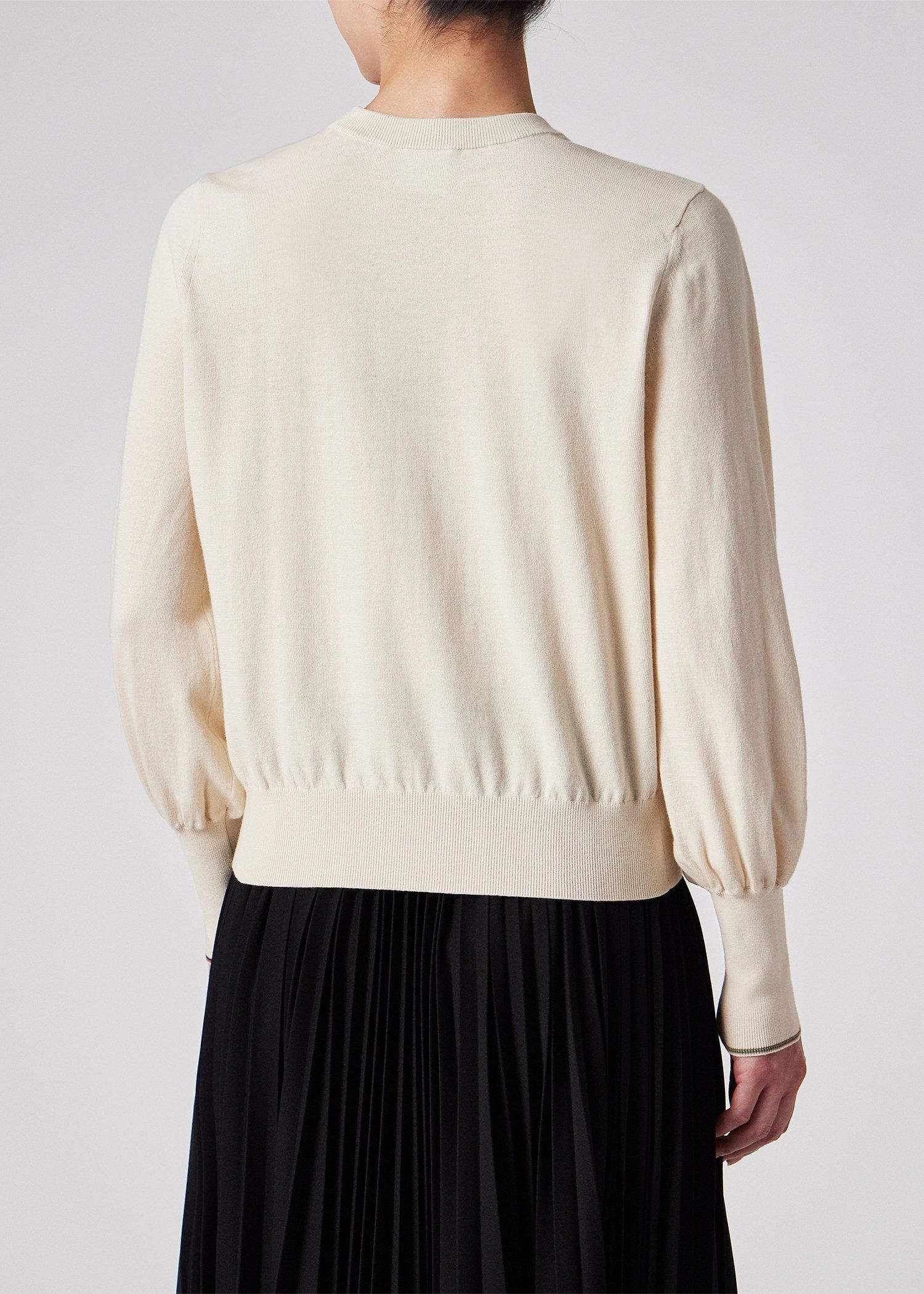 ウィメンズ "Signature Stripe" アイレット ニット
