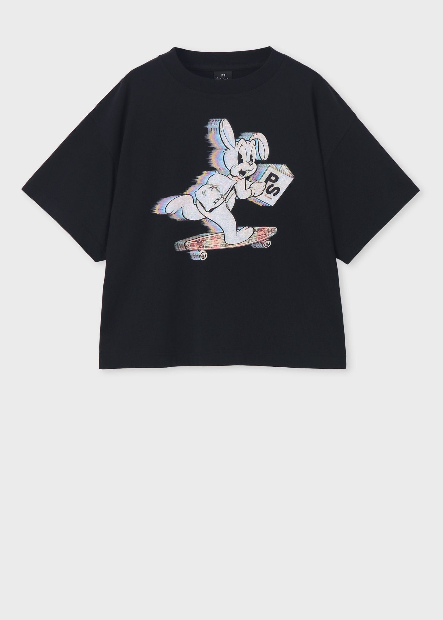 【Paul Smith】半袖Tシャツ Bunny Repeatプリント コットン Men's White 'Bunny Repeat' Print T-Shirt