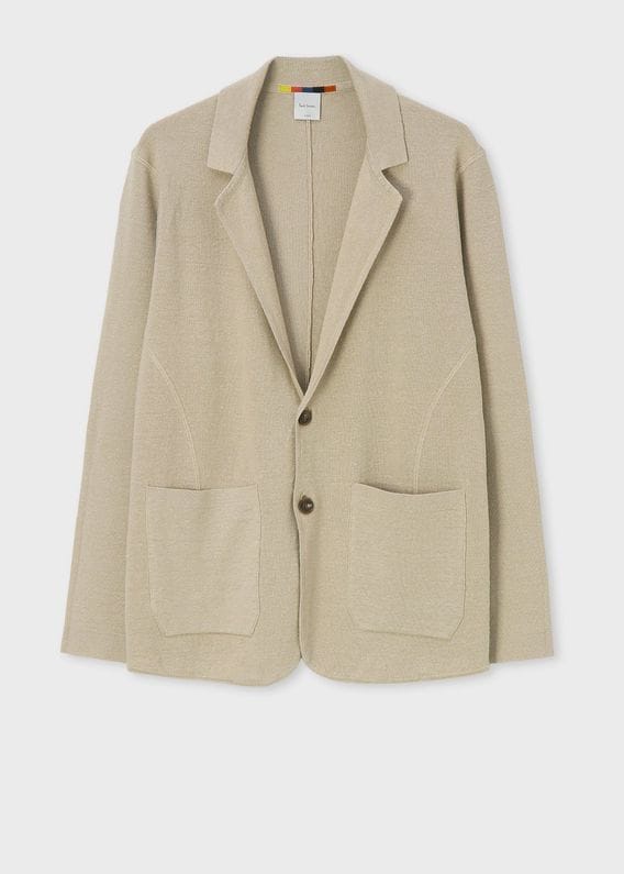 ひろ★美品♡ ポールスミス　テーラードジャケット　42  LL ベージュ Paul Smith（ポールスミス）の「ストレッチコットン フライ