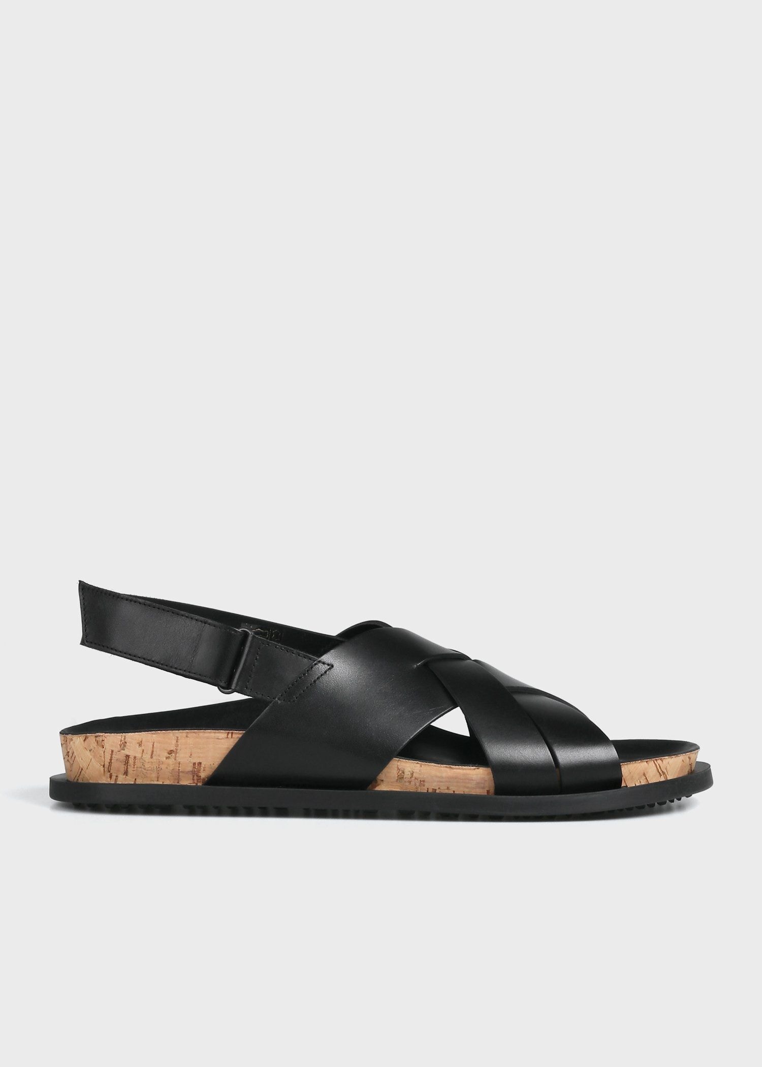 "Paros" クロスストラップサンダル