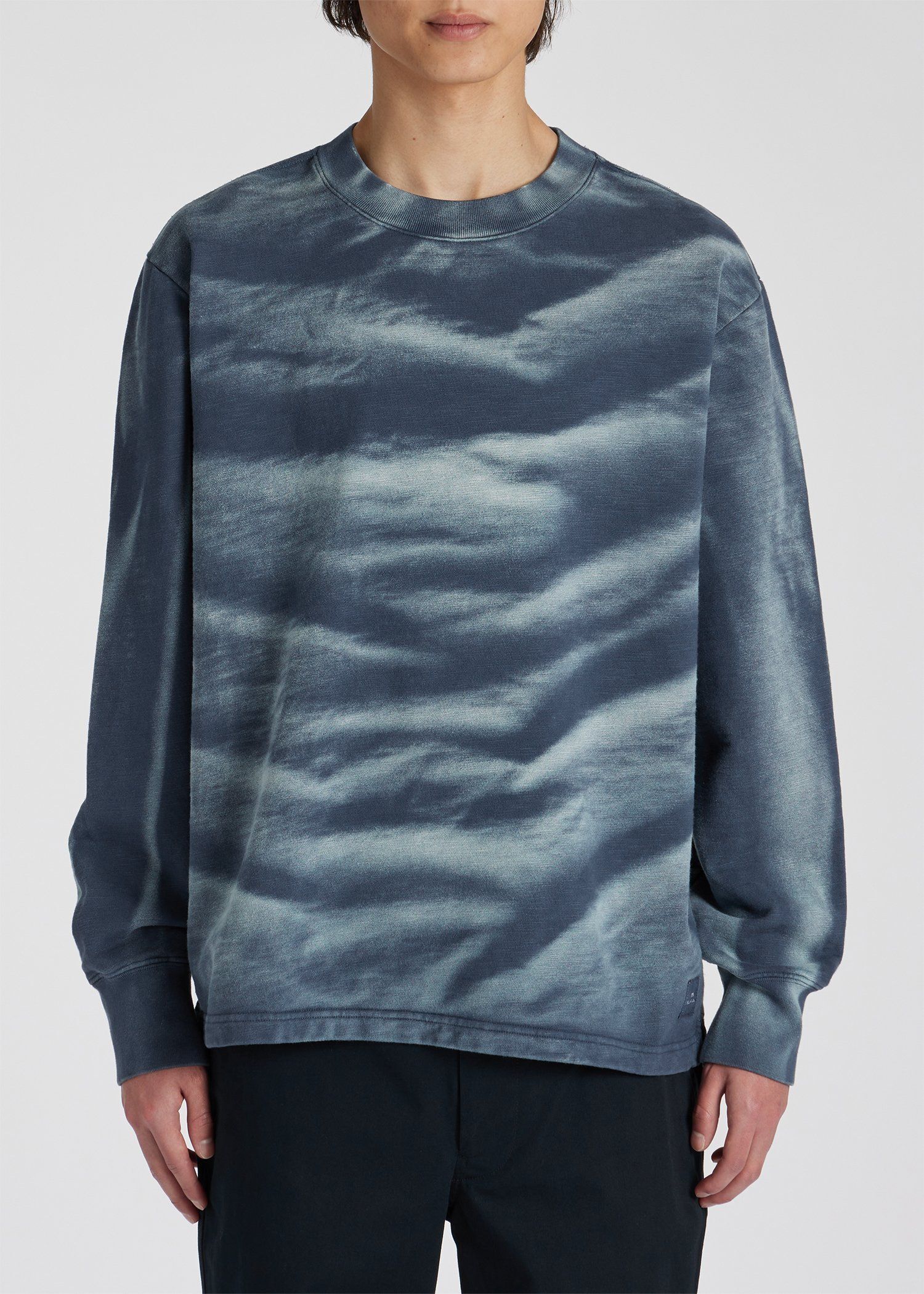 "Bleaching" 長袖カットソー