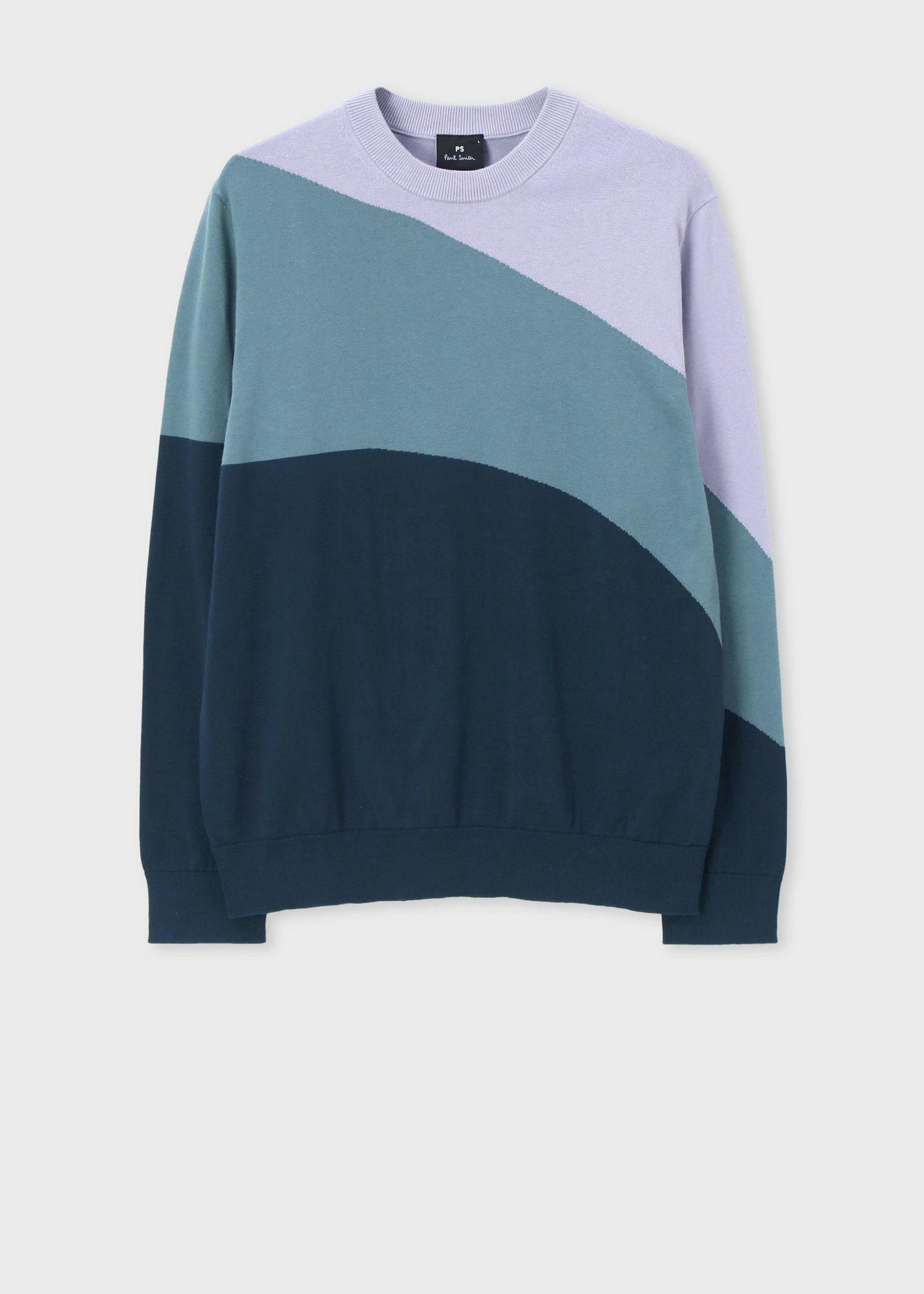 "Sun ray" クルーネックニット