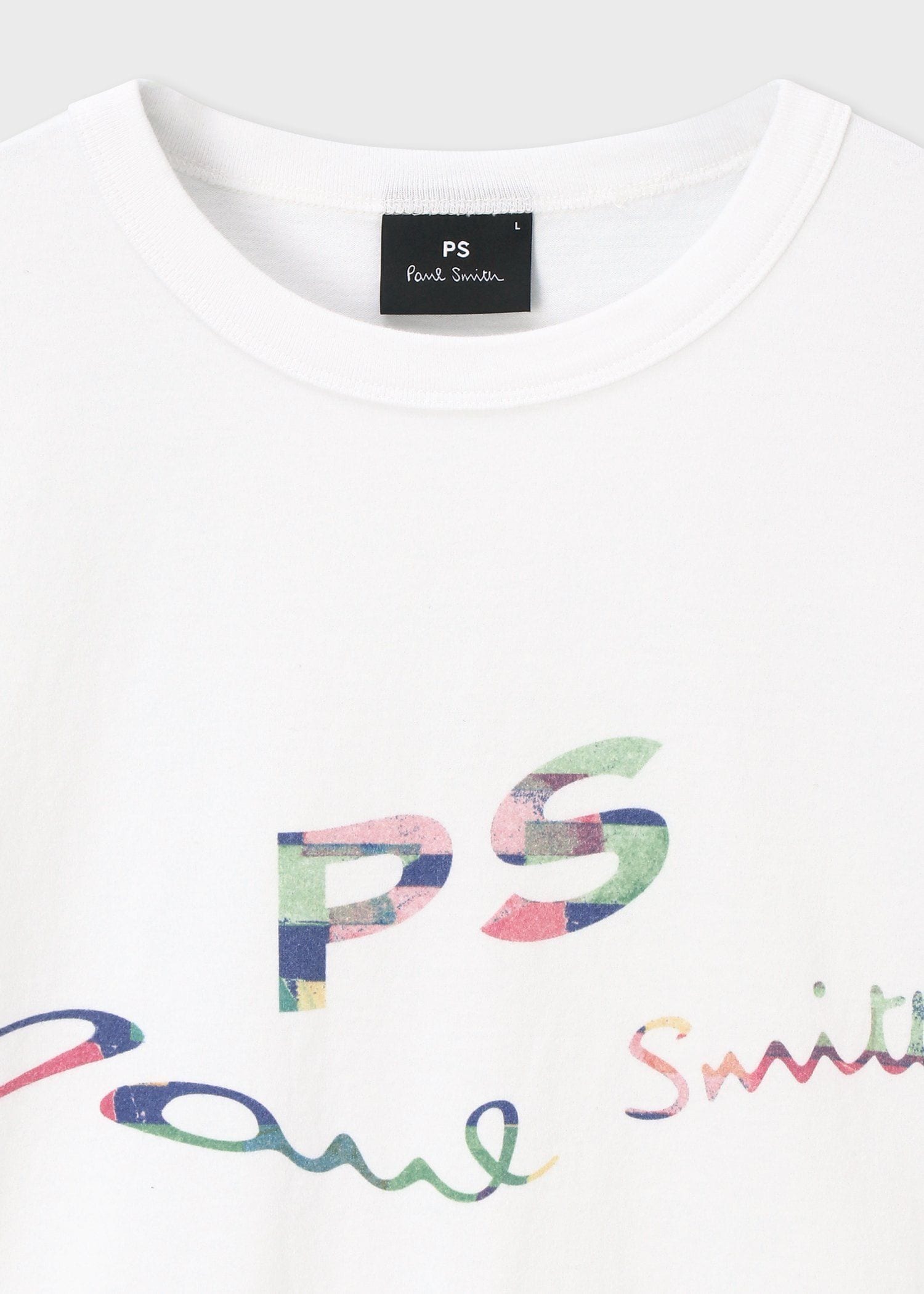 "Warped logo" 半袖Tシャツ