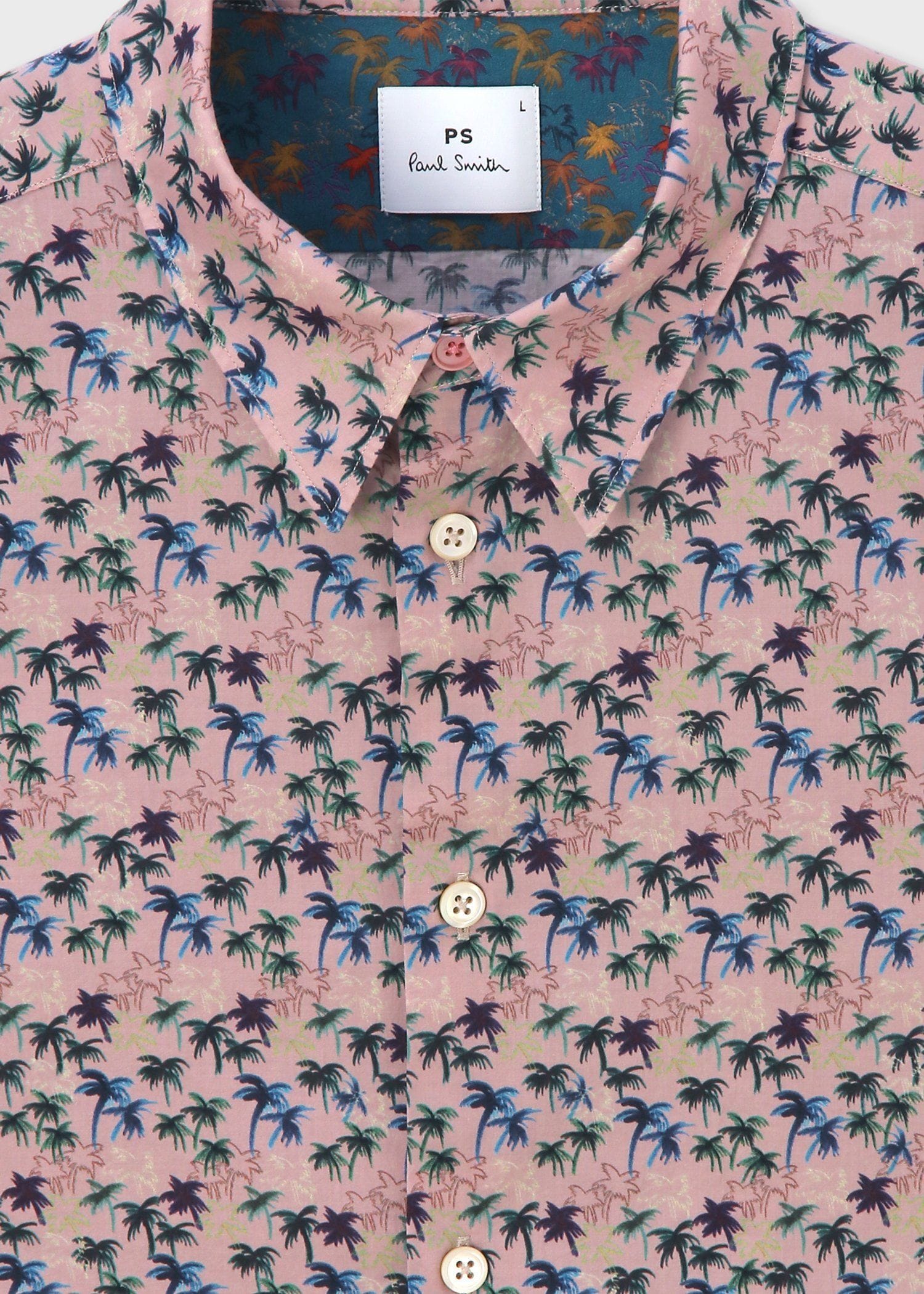 "Palms" プリントシャツ