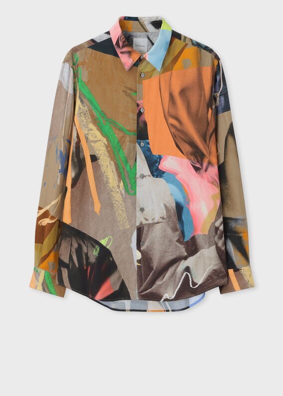 【美品/完売品】ポールスミス 24SS Life drawing プリントシャツ Paul Smith ONLINE SHOP｜ポール・スミス