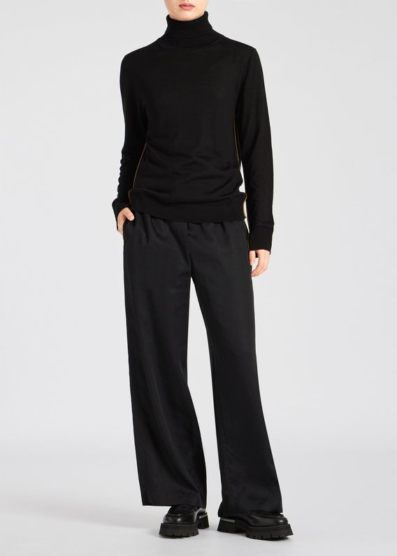 Paul Smith（ポールスミス）ハイネックBLACKロンT Paul Smith ポール スミス 長袖Tシャツ メンズ ロングスリーブ