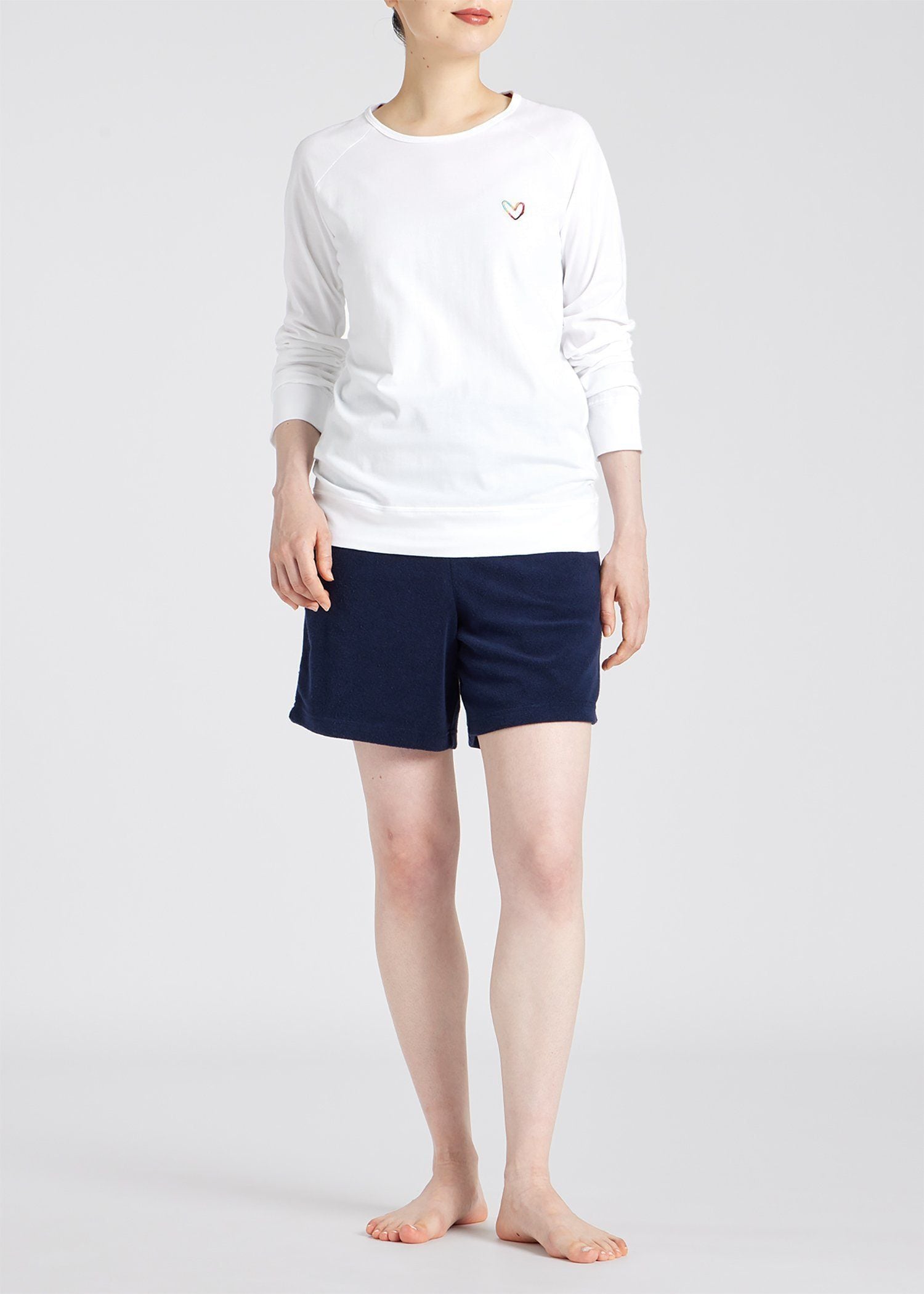 ウィメンズ スワールハート 長袖Tシャツ