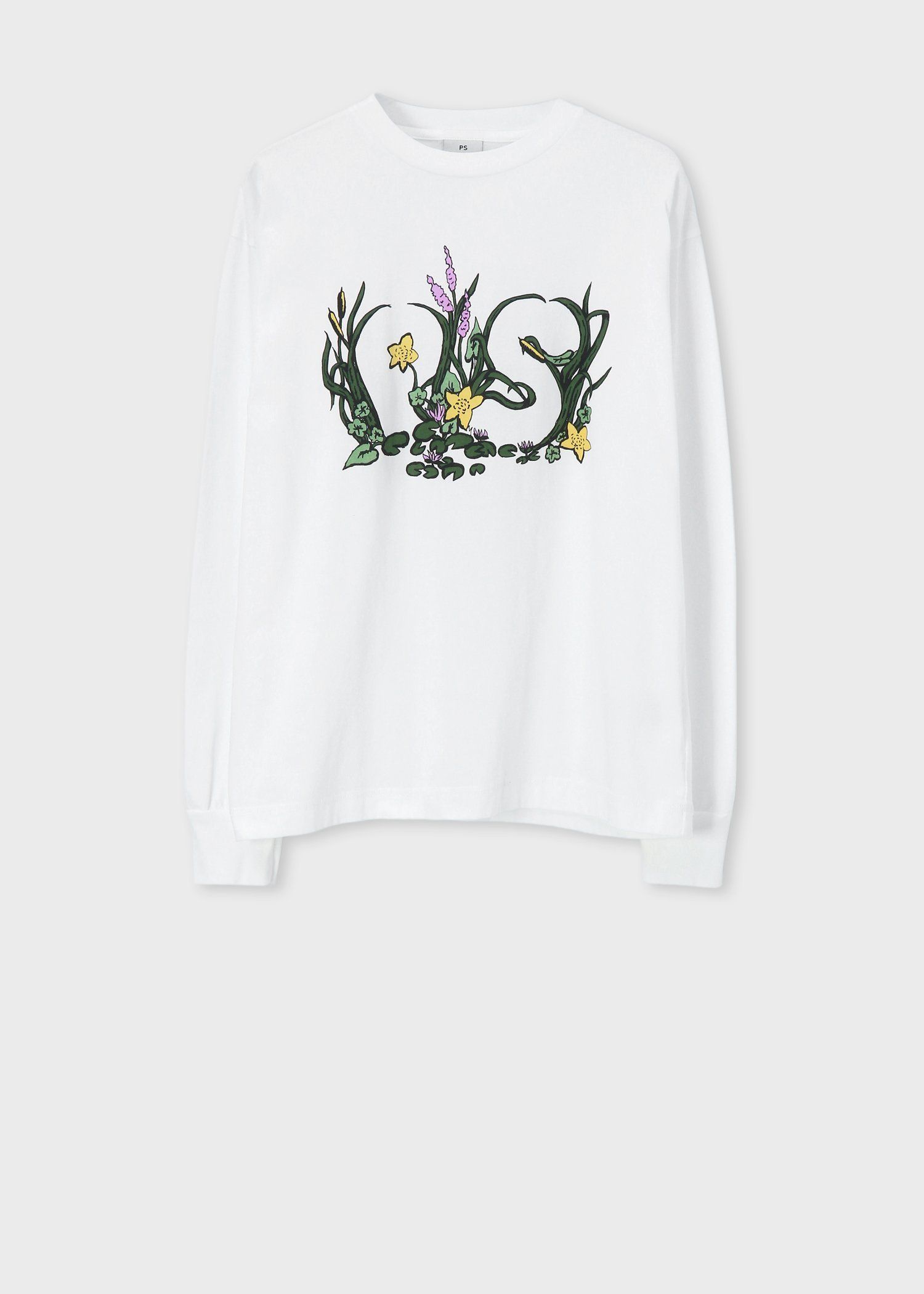 ウィメンズ "PS Reeds" プリント 長袖Tシャツ