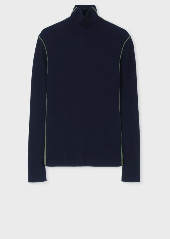 PS Paul Smith ウィメンズ スワール ラメニット ウィメンズ カラーパイピング ラメニット（235201362N