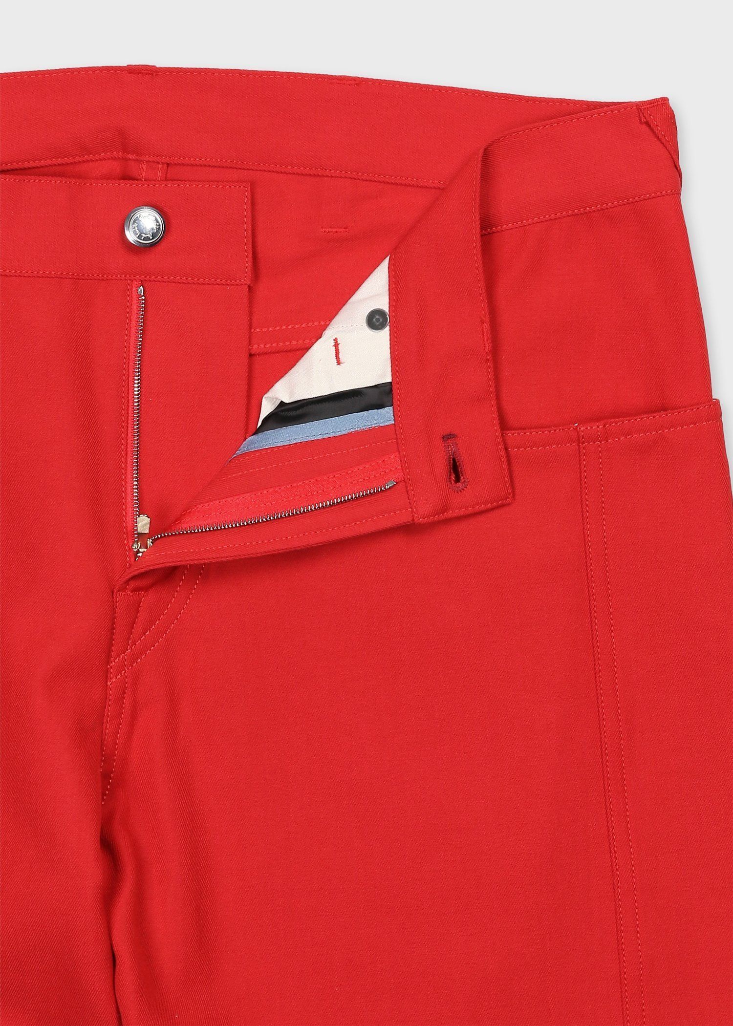 Commission &PaulSmith レッド 5ポケットパンツ