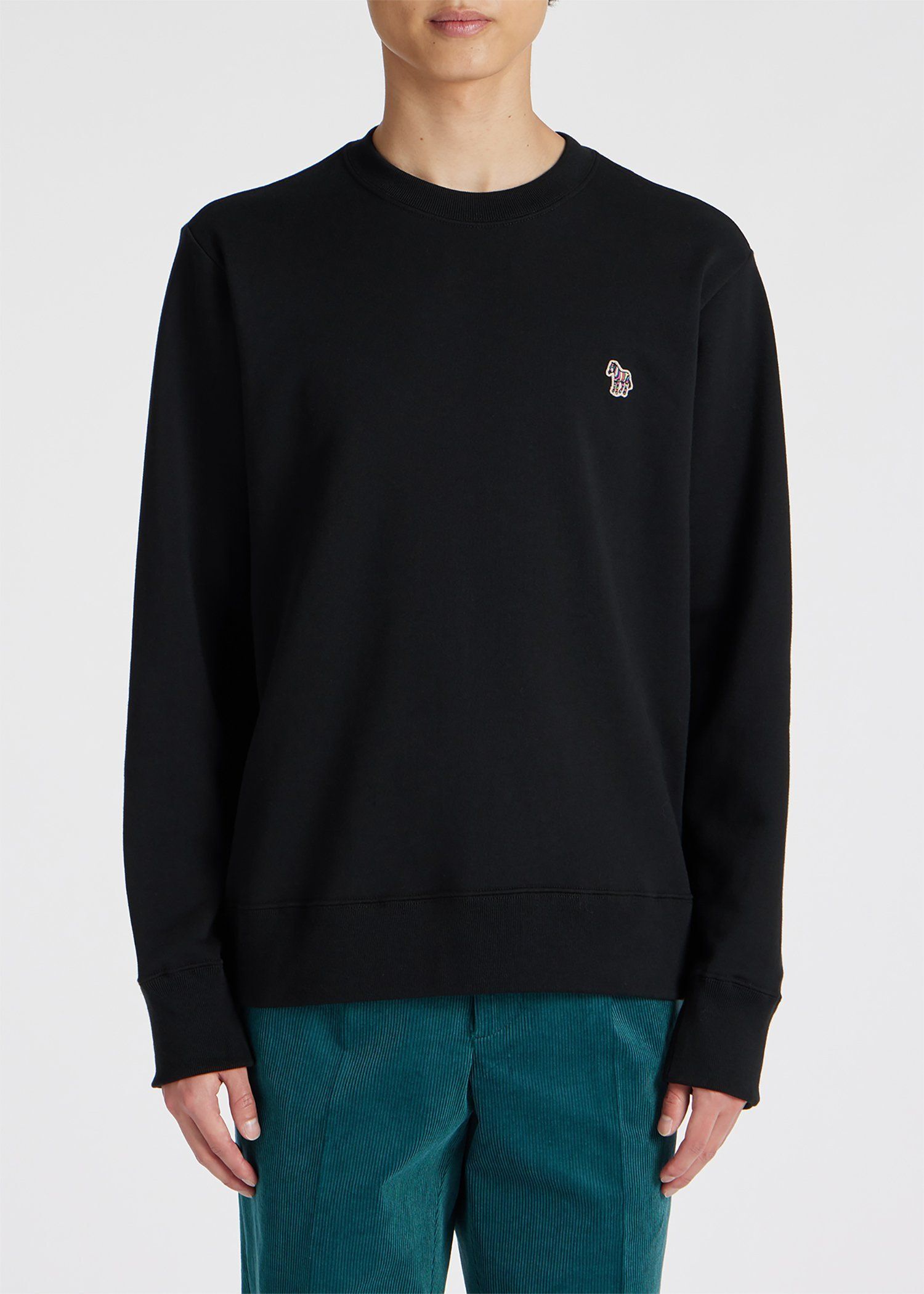 “Sports Stripe Zebra” ワンポイント スウェット