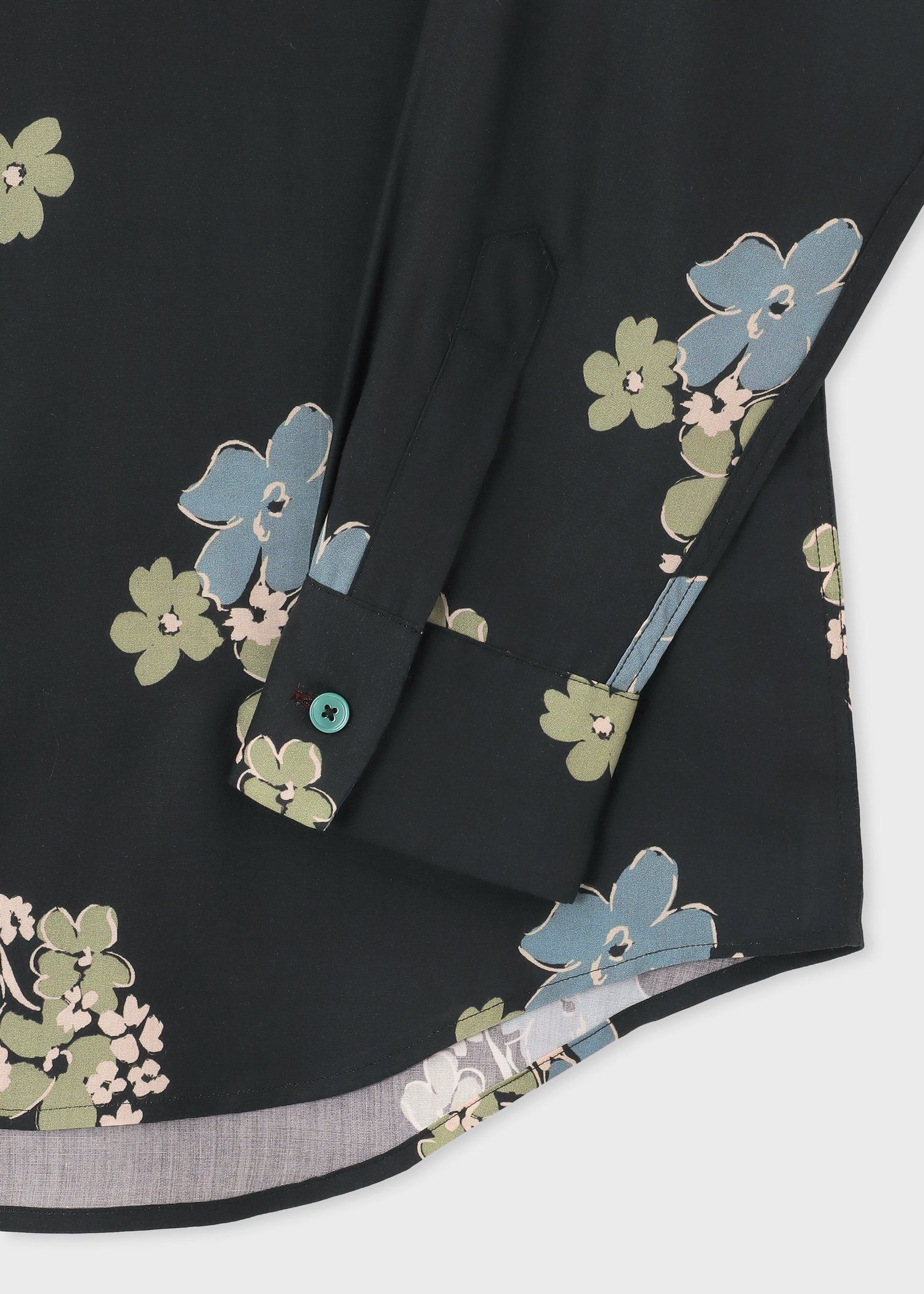 "Cosmos Floral" プリントシャツ