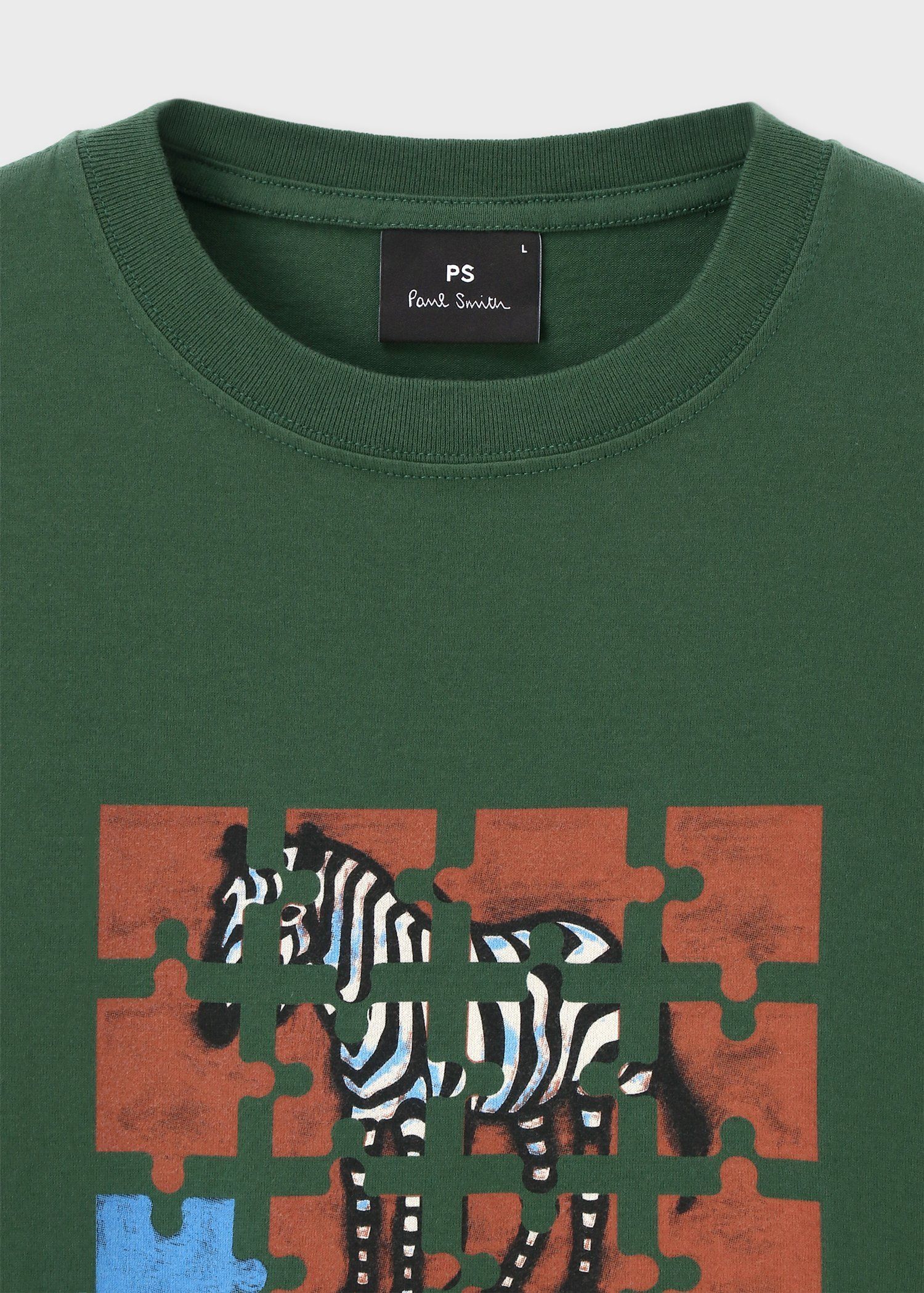 "Zebra in Pieces" Tシャツ