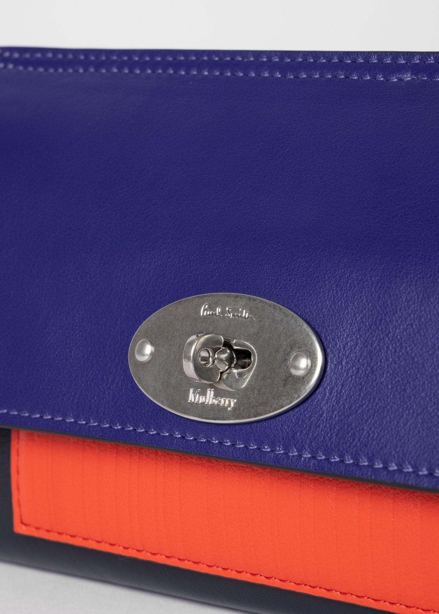 "Mulberry × Paul Smith" アントニークリップ バッグ