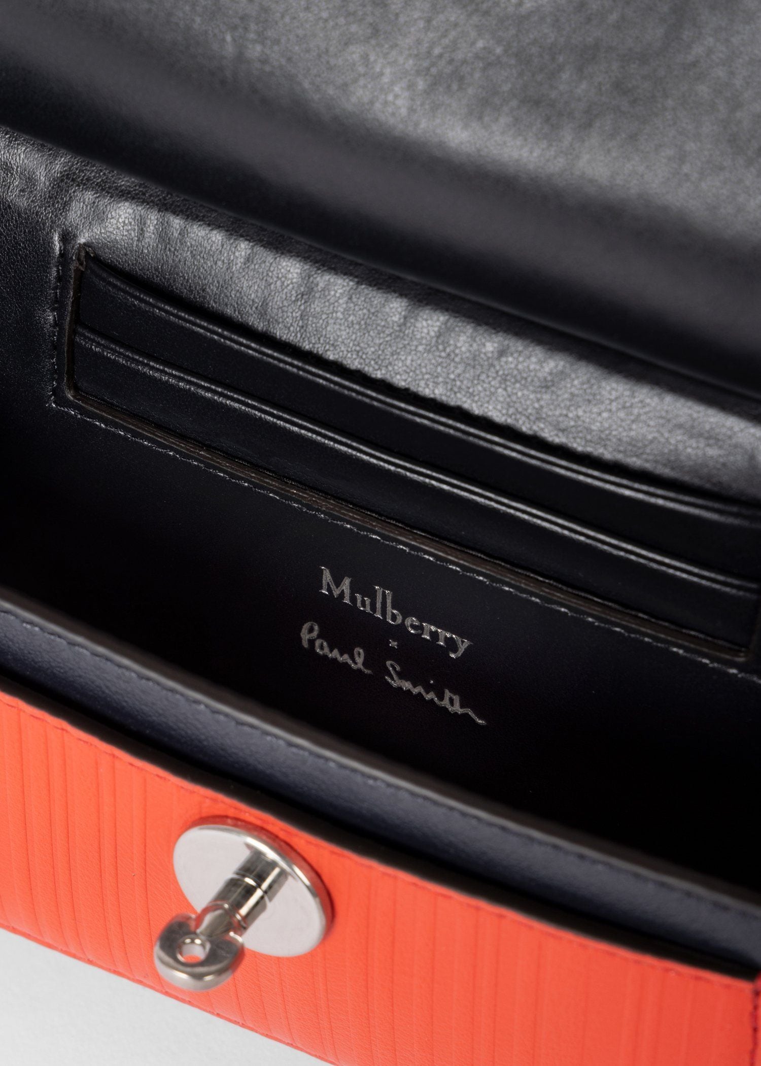 "Mulberry × Paul Smith" アントニークリップ バッグ