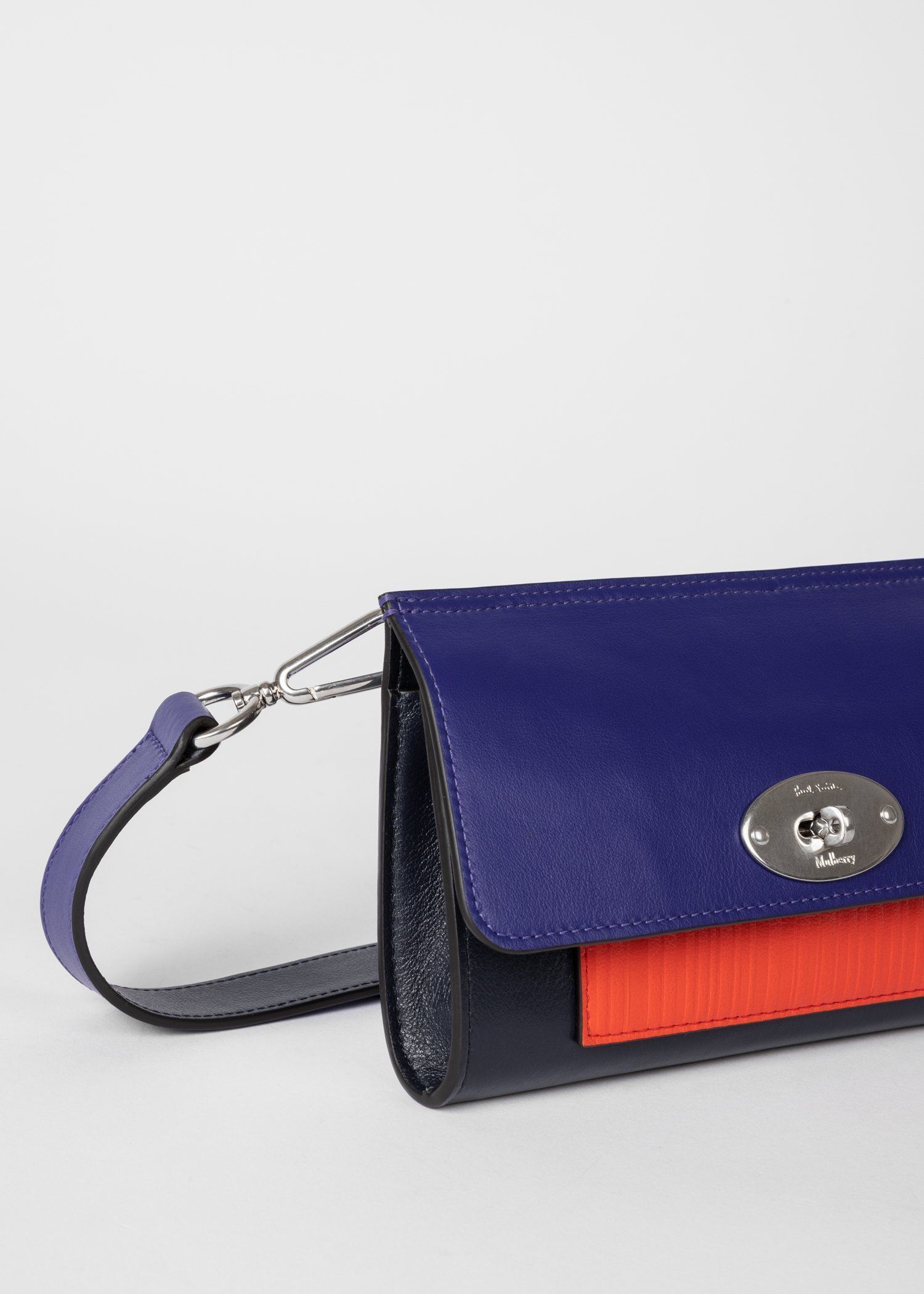 "Mulberry × Paul Smith" アントニークリップ バッグ