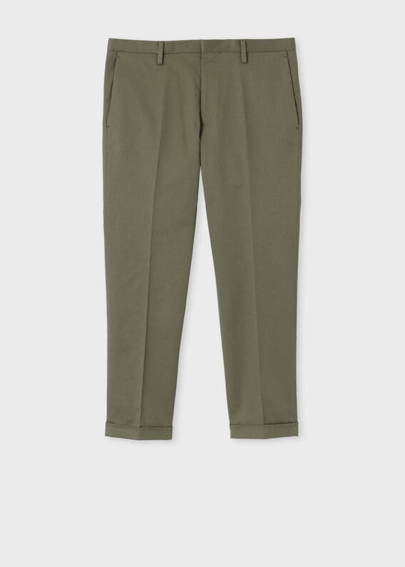 現行 美品 ポールスミス PaulSmith カーゴパンツ スラックス カーキ エアリーシアサッカー ワイドカーゴパンツ（カーキ） ｜ポール