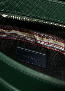 希少 極美品 ポールスミス シグネチャー 2way ショルダーバッグ ネイビー