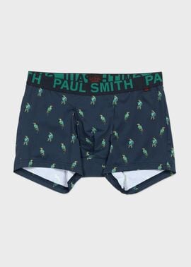 tky 　新品 ポールスミス ボクサーパンツ L ネイビーとグレー ショートボクサーパンツ 前開き | Paul Smith (Men)/ポール