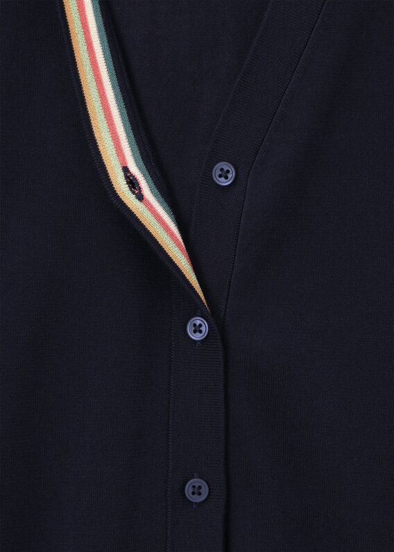 【美品】ポール・スミスコレクション ボタン付き Vネック カーディガン Paul Smith｜鹿の子Vネック カーディガン | Rakuten Fashion