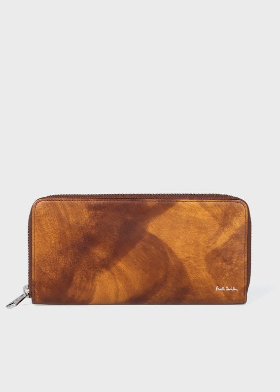 Paul Smith】L字財布 マーブルレザー (Paul Smith/折りたたみ