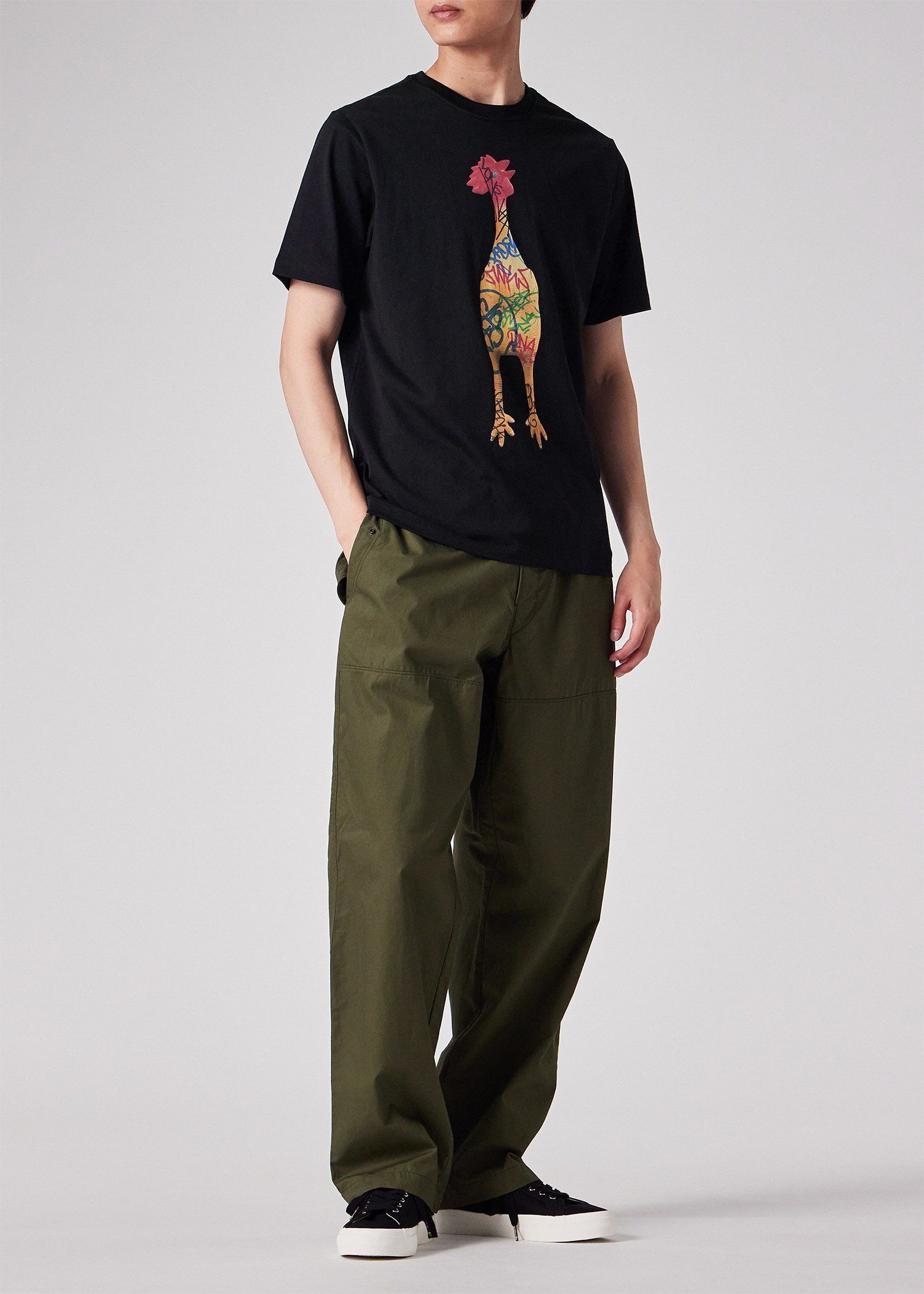 "Graffiti Chicken" Tシャツ