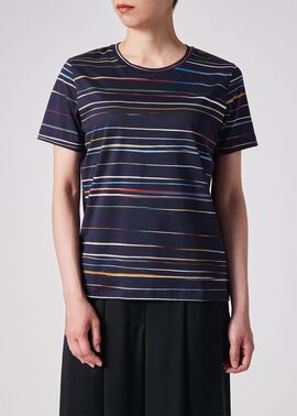 新品タグ付き】ポールスミス ショルダーストライプ半袖Tシャツ M