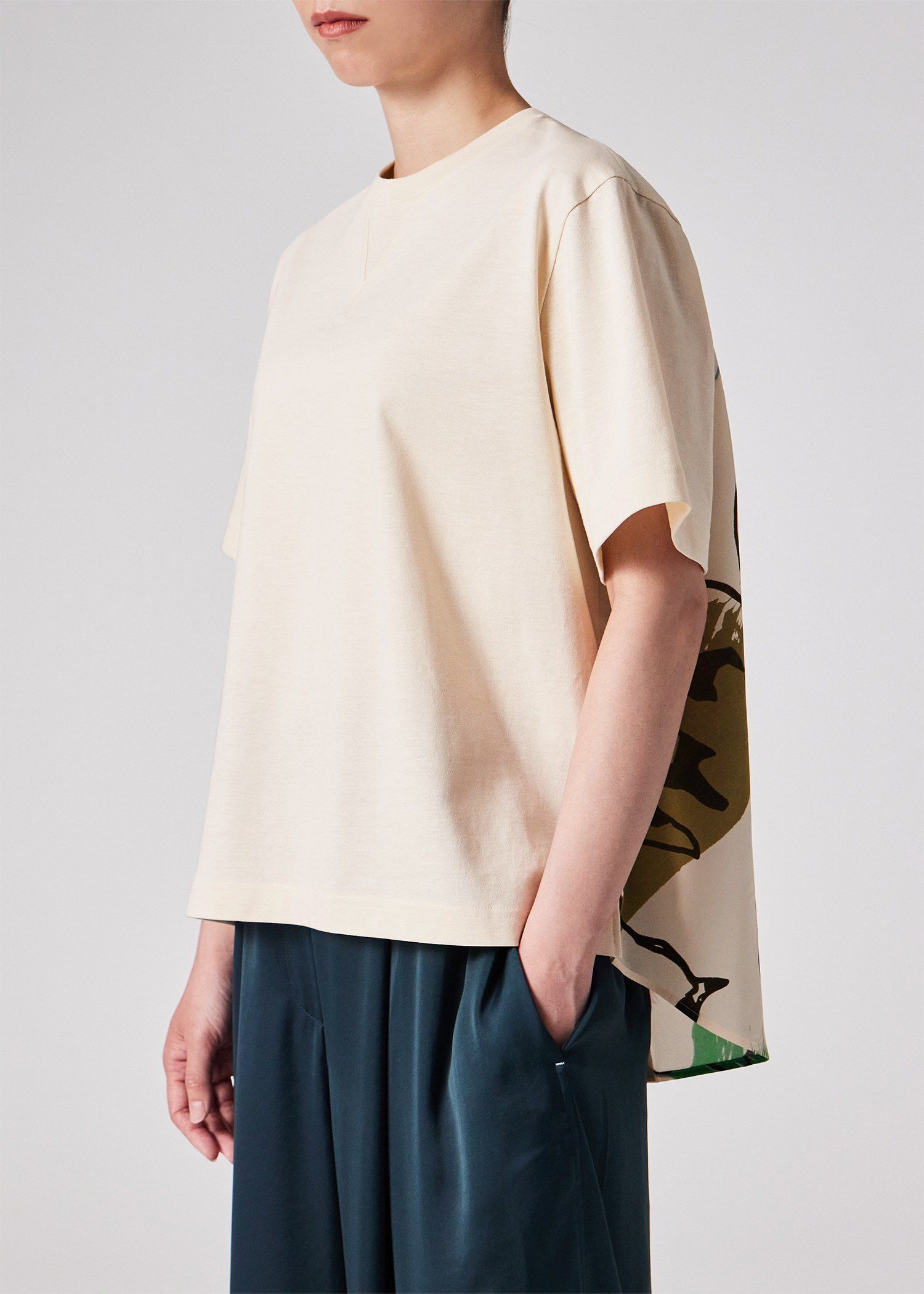 ウィメンズ "Painters Smock" コンビTシャツ