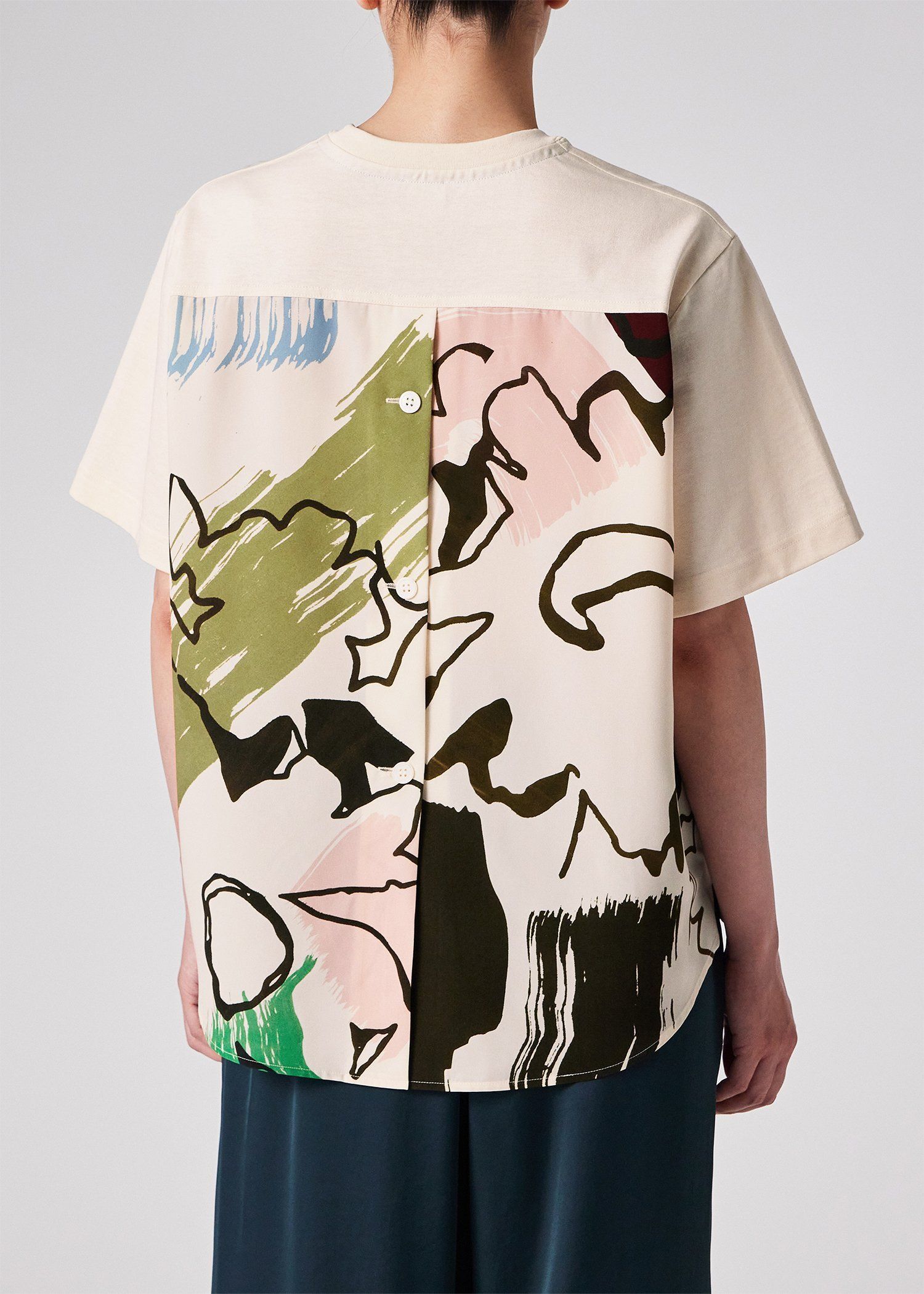 ウィメンズ "Painters Smock" コンビTシャツ