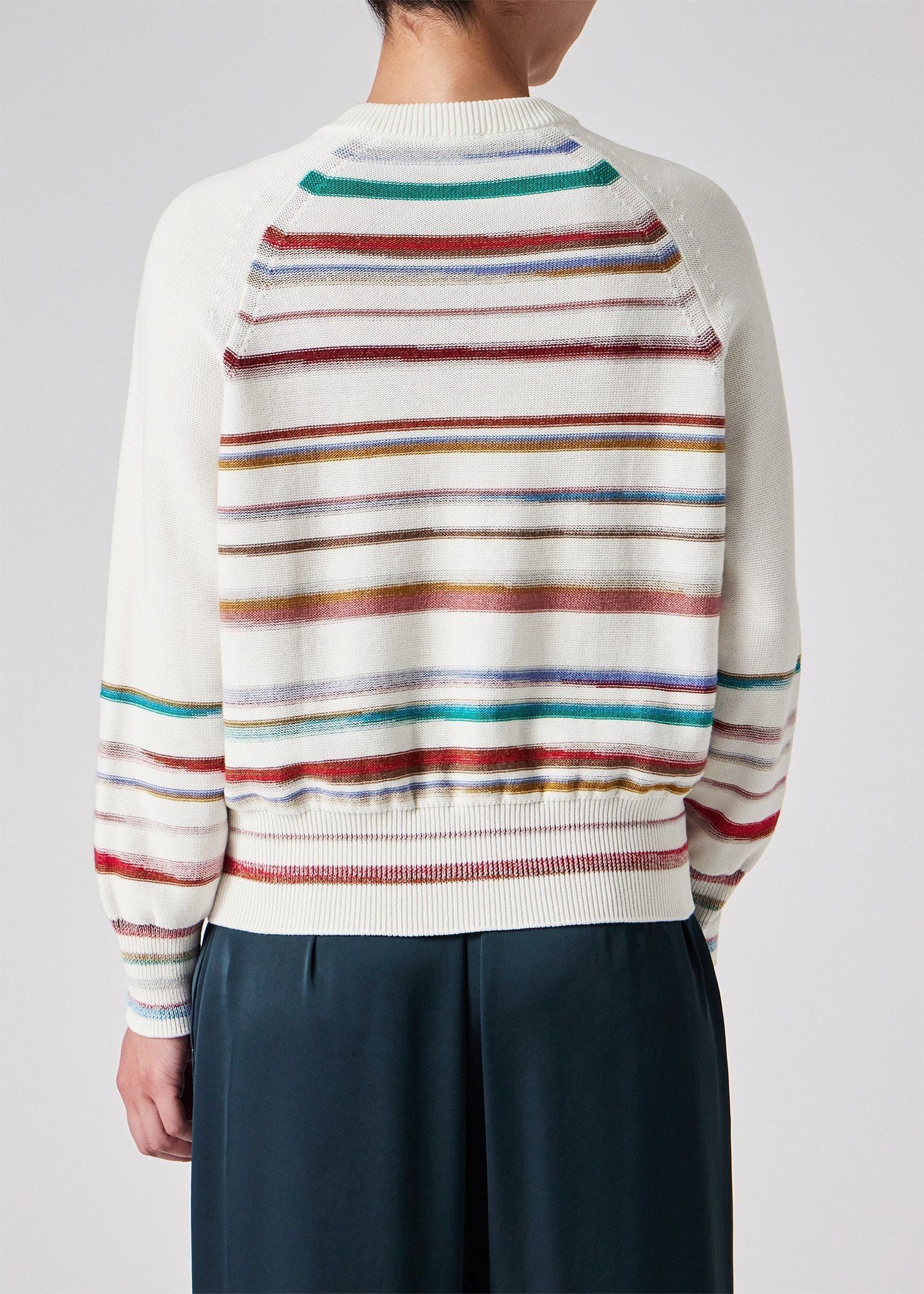 ポール・スミス　マルチカラーボタン付きニットカーディガン PS Paul Smith ポールスミス DOT EMBROIDERED ドット刺繍 ジップ