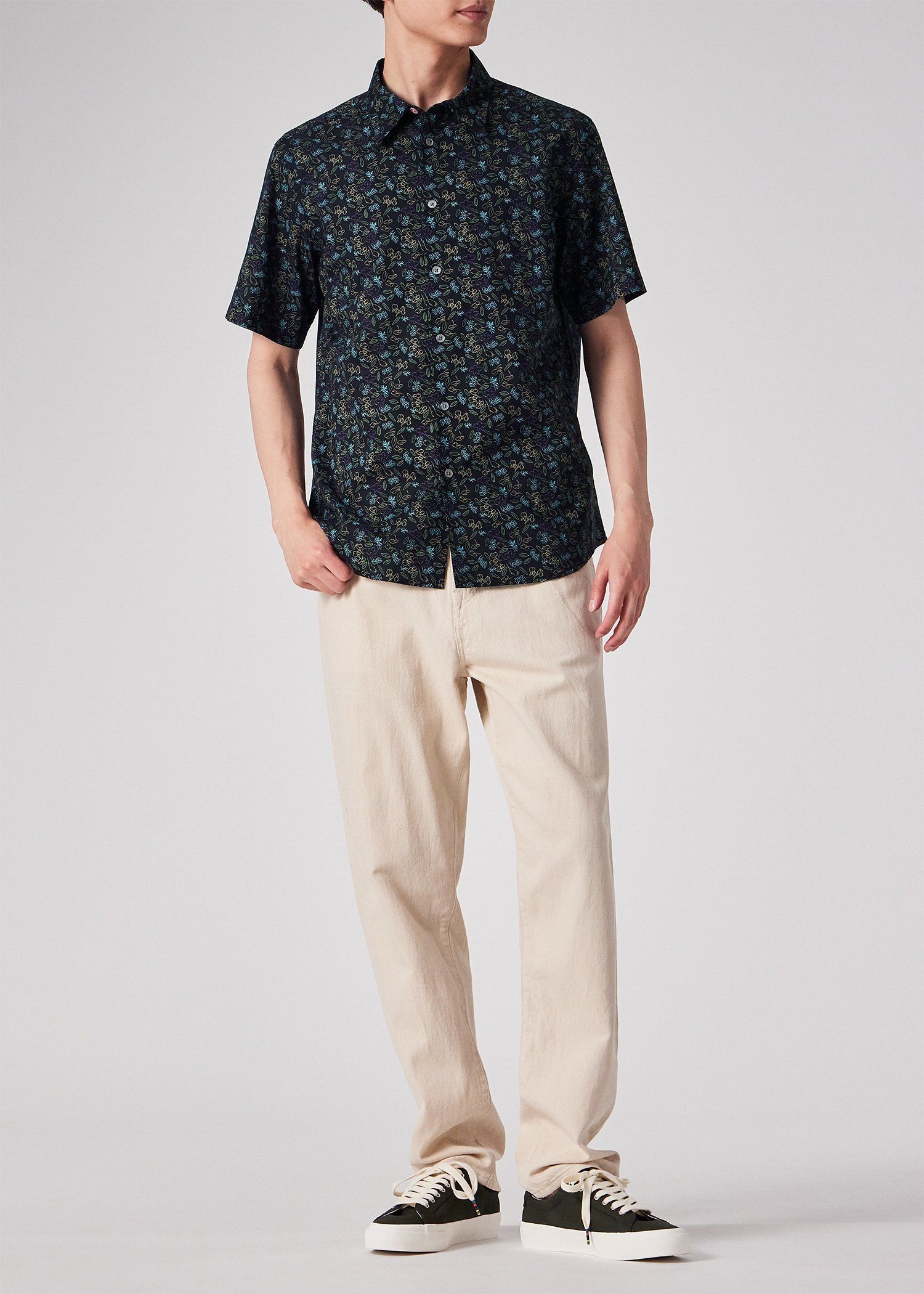 "Globeflower" 半袖シャツ