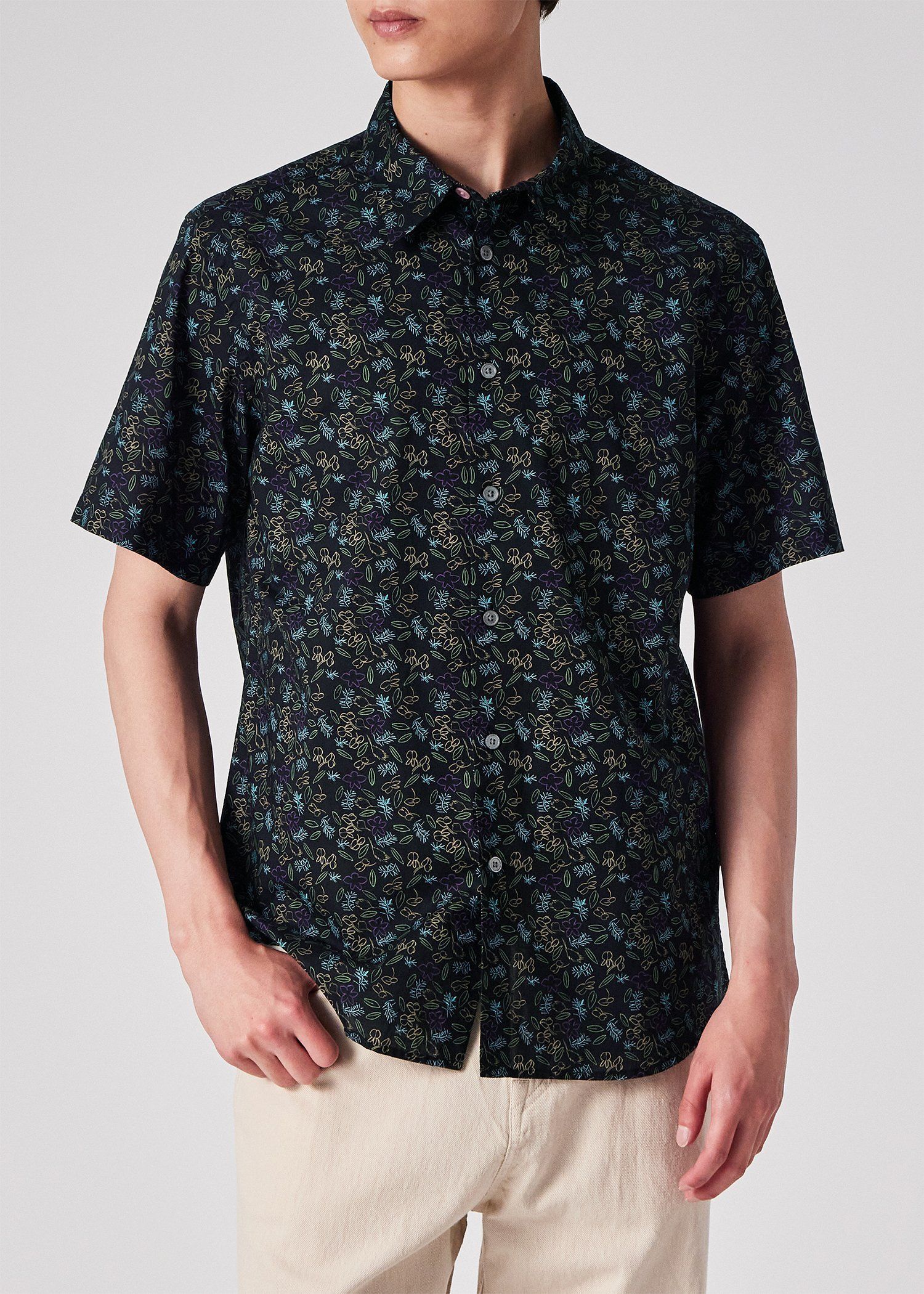 "Globeflower" 半袖シャツ