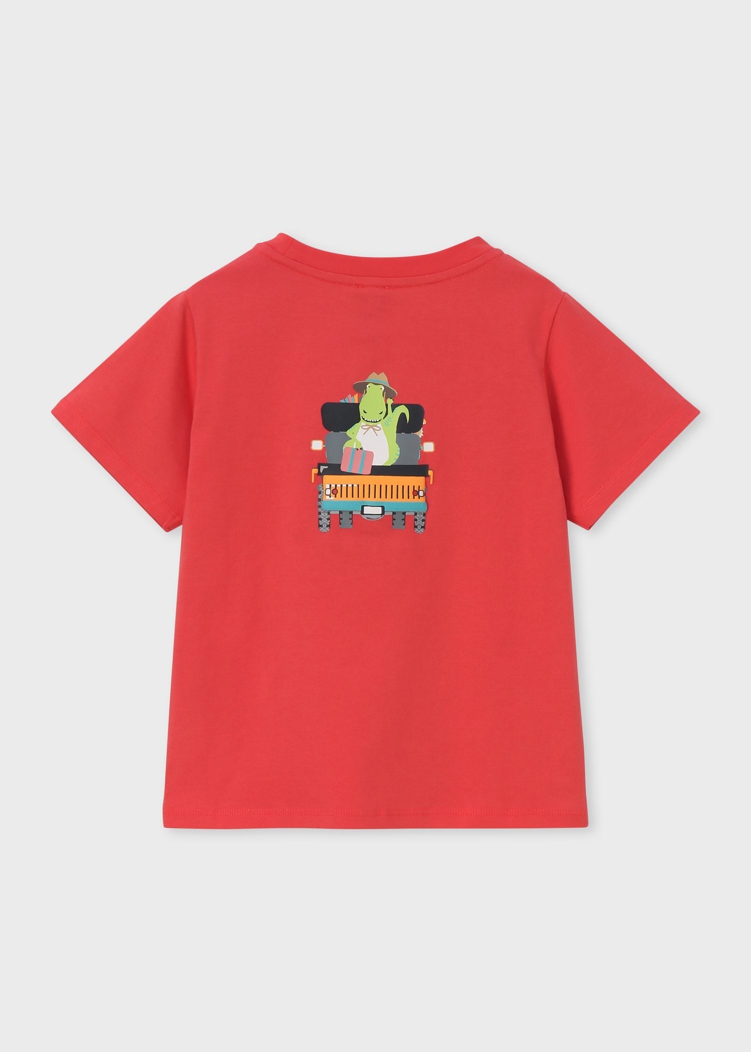 ボーイズ サファリカーアニマル Tシャツ